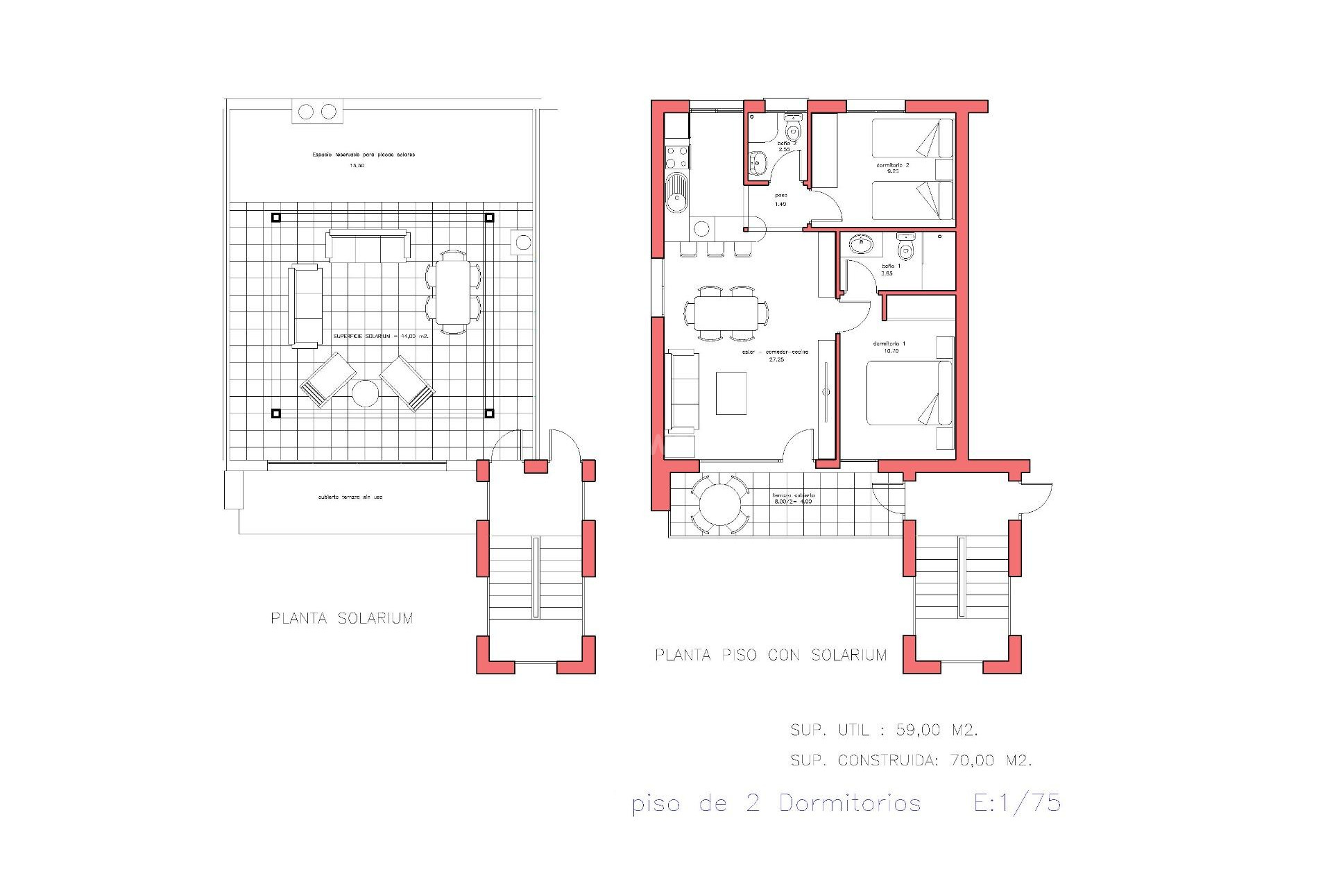 Nowy budynek - Bungalow - Fuente Álamo - La Pinilla