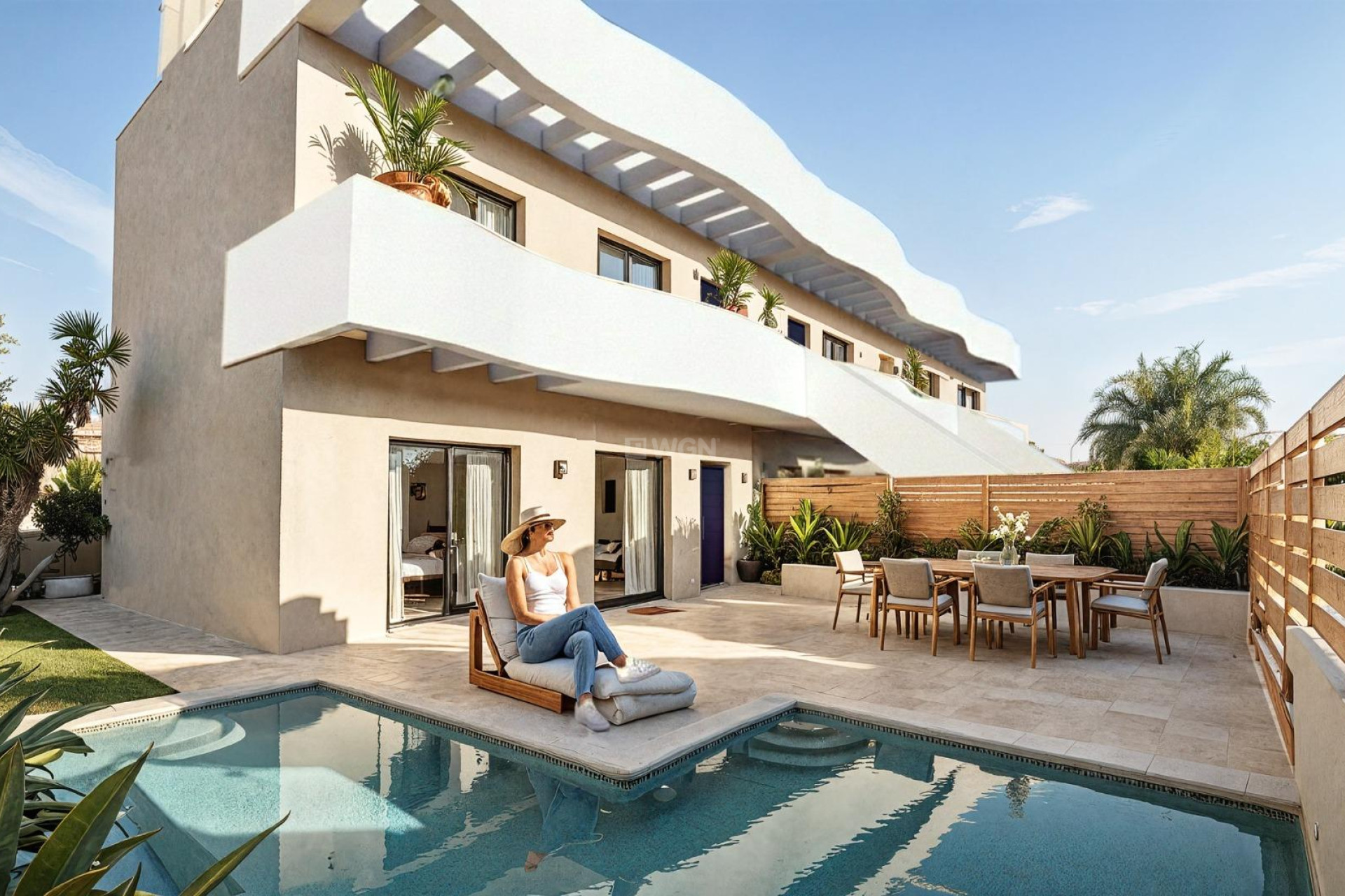 Nowy budynek - Bungalow - Pilar de la Horadada - parques de Andromeda