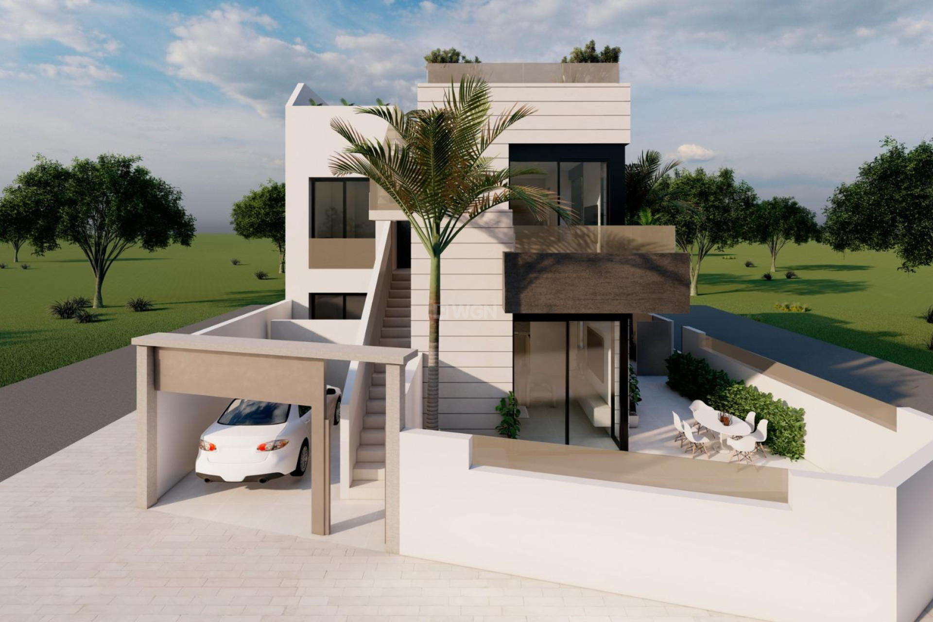 Nowy budynek - Bungalow - Pilar de la Horadada - pueblo