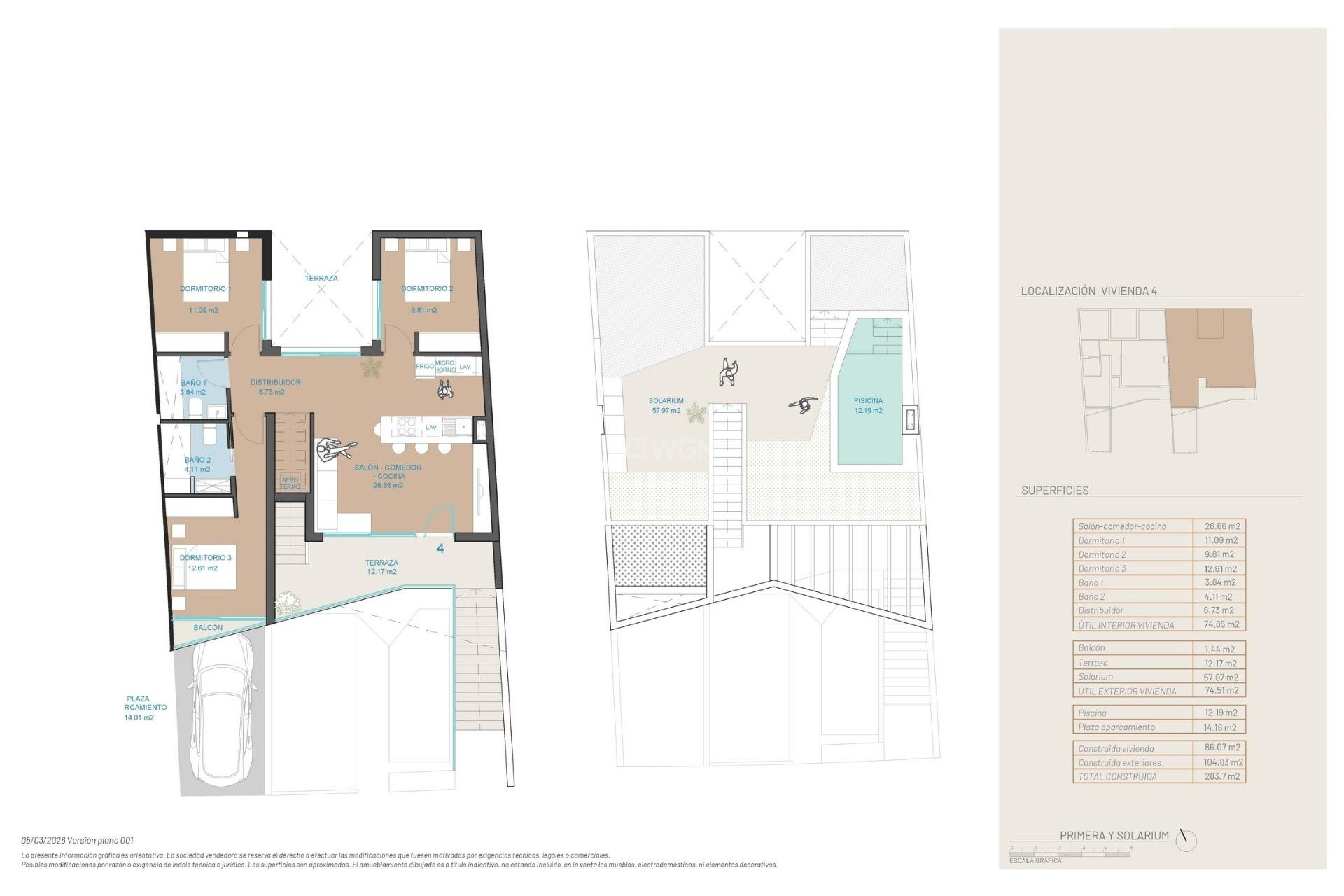 Nowy budynek - Bungalow - San Pedro del Pinatar - Pueblo