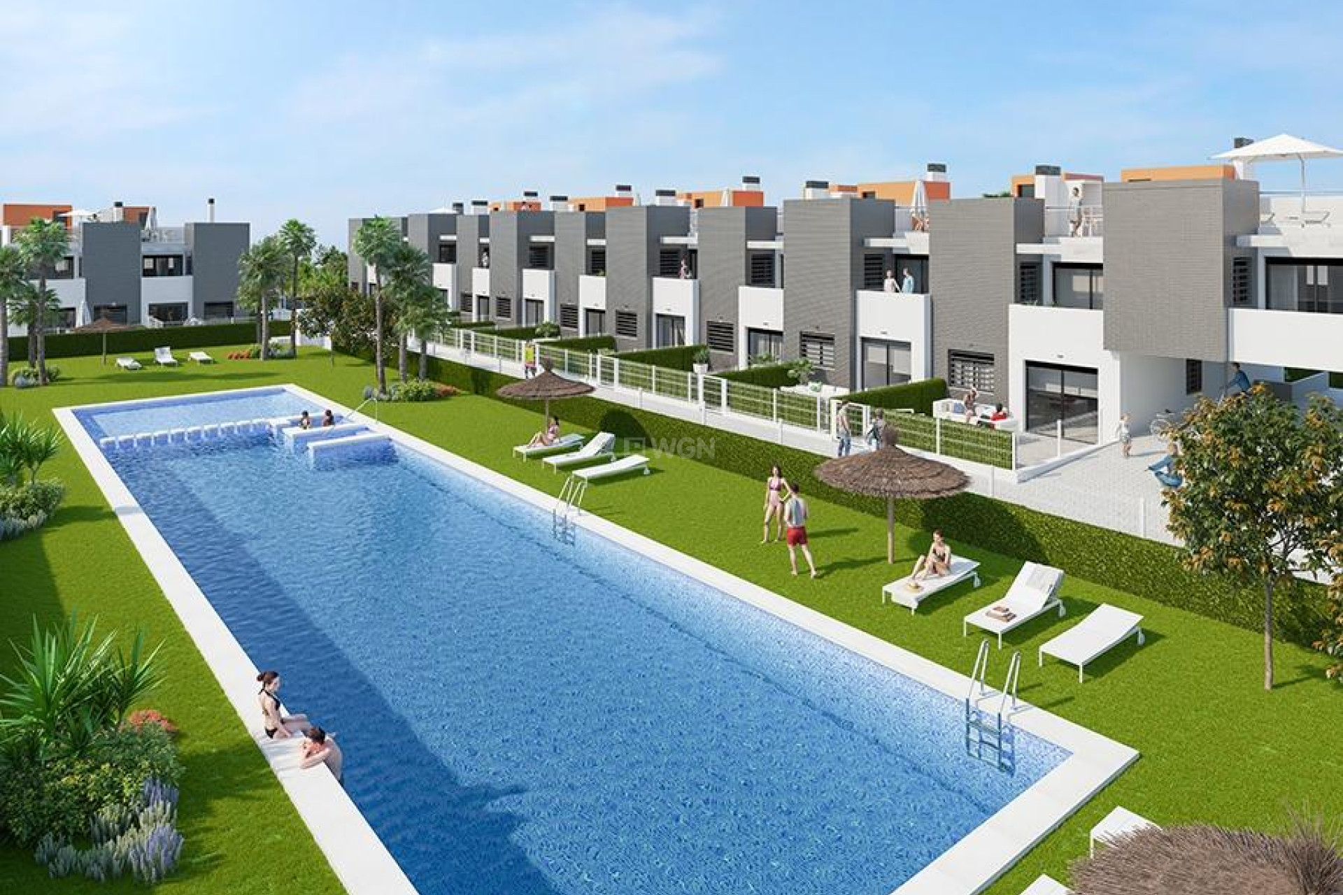 Nowy budynek - Bungalow - Torrevieja - aguas nuevas