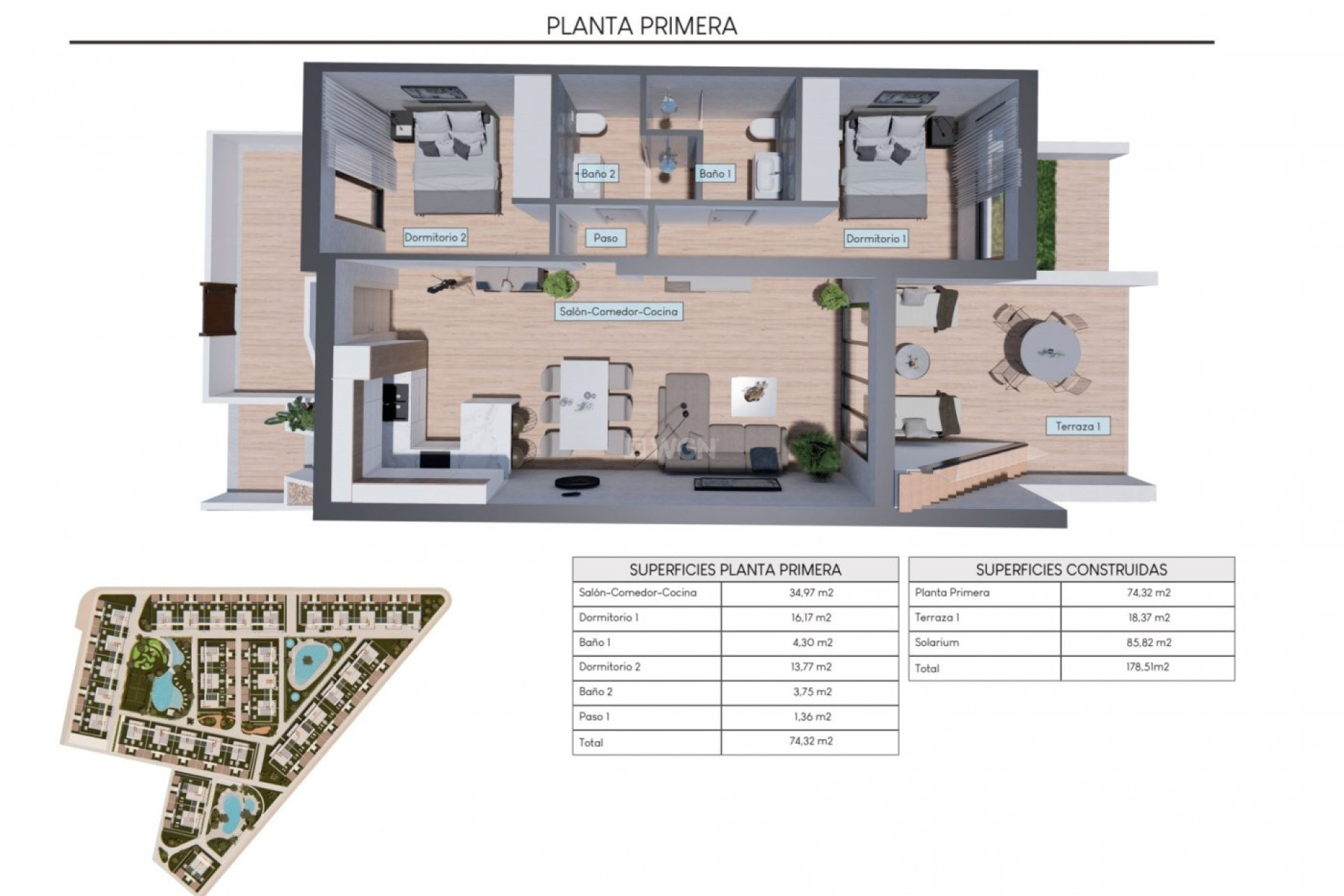 Nowy budynek - Bungalow - Torrevieja - Los Balcones