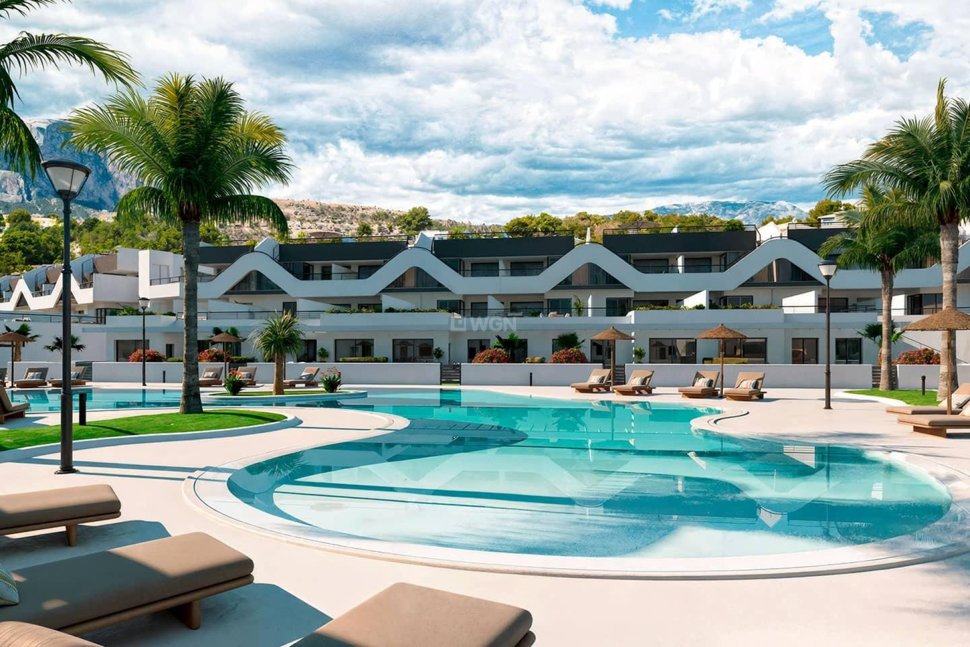 Nowy budynek - Daszek - Alfas del Pí - Alfaz del Sol