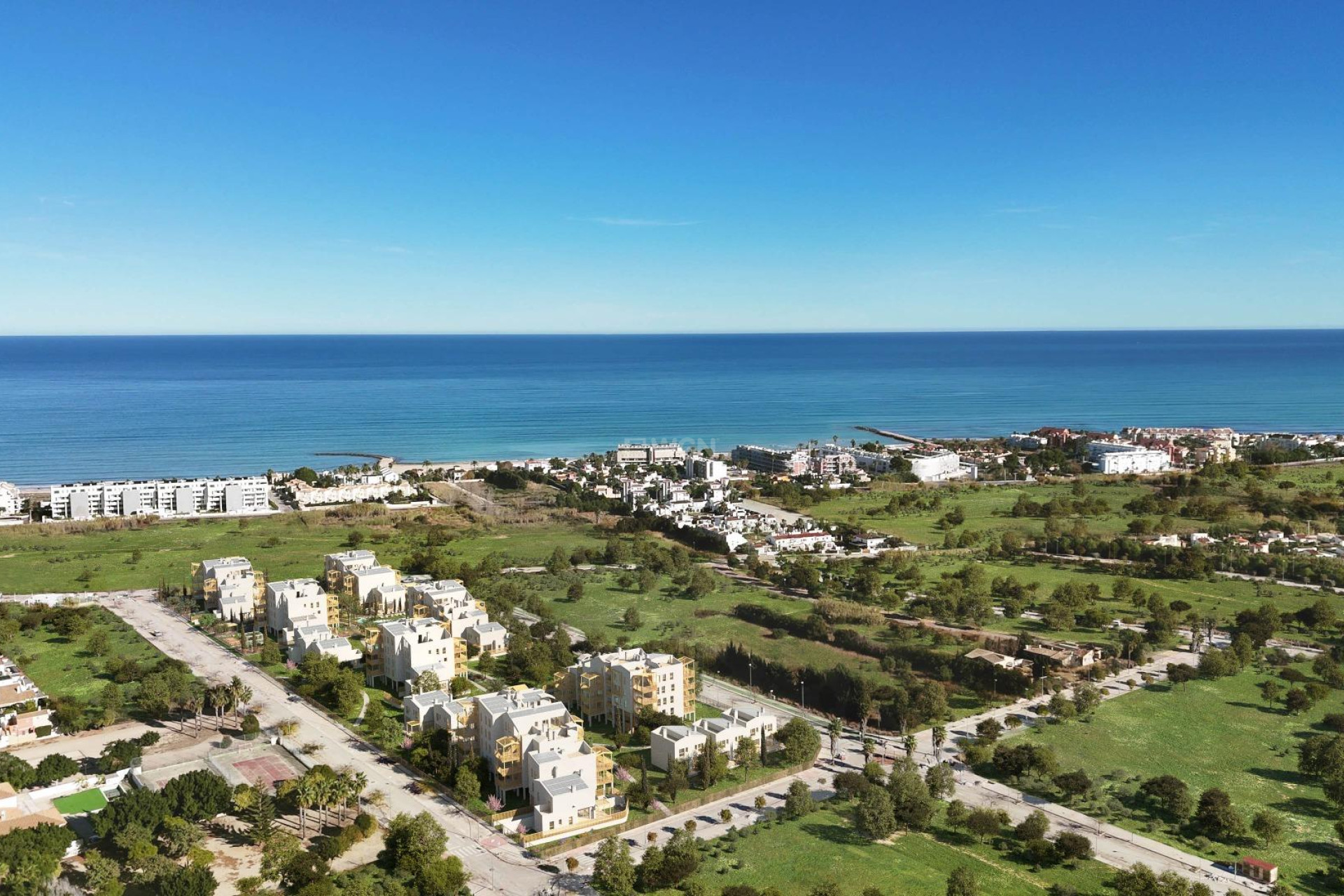 Nowy budynek - Daszek - El Verger - Playa de La Almadraba