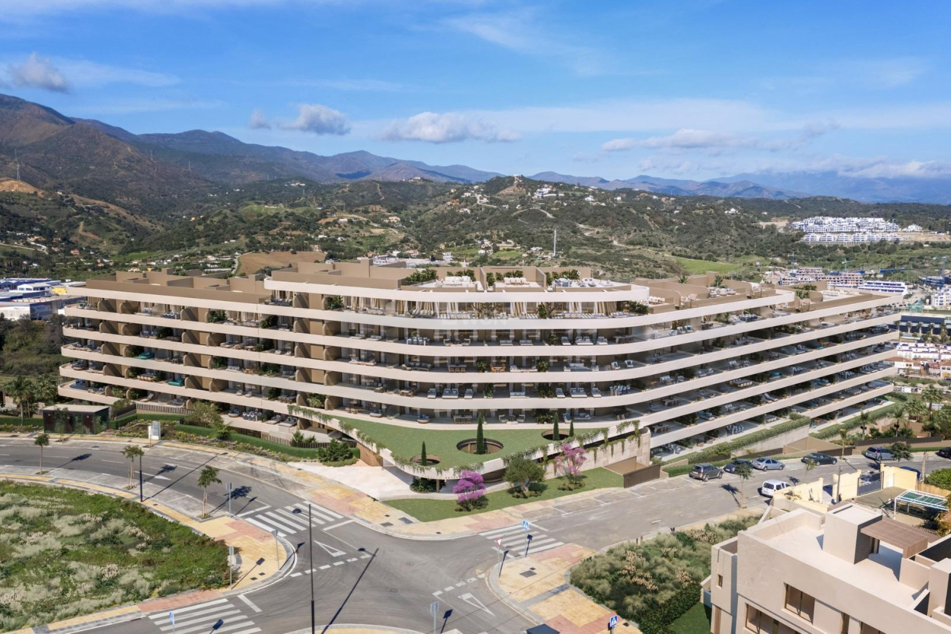 Nowy budynek - Daszek - Estepona - Las Mesas