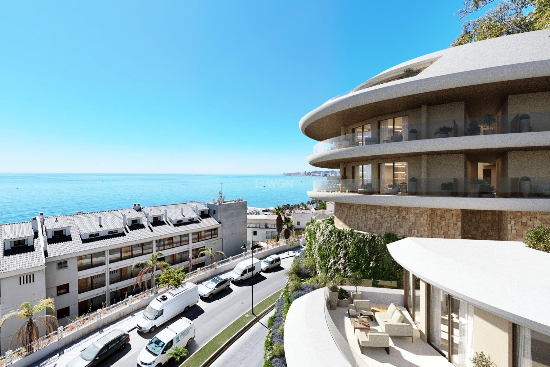 Nowy budynek - Daszek - Fuengirola - Playa de Torreblanca