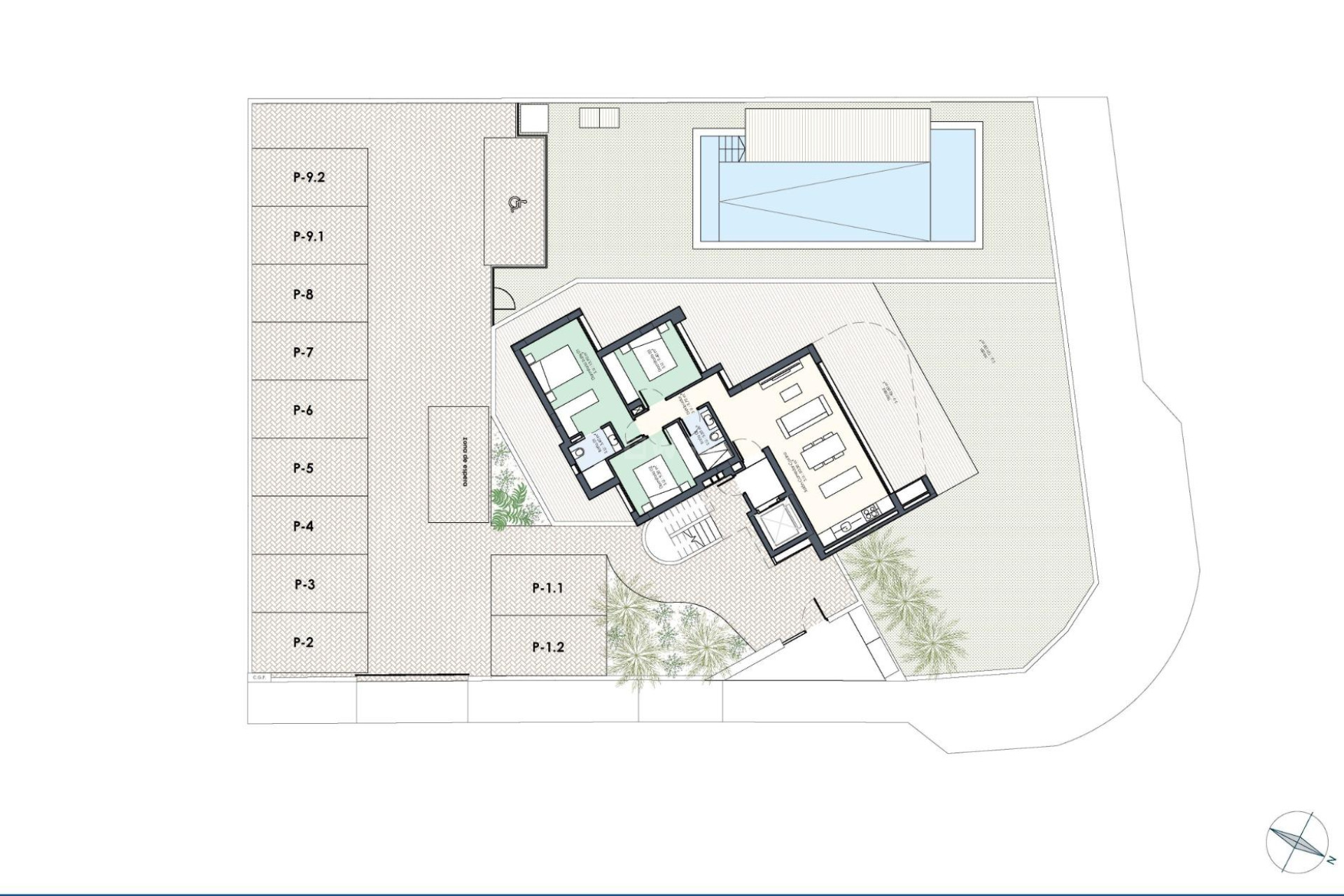 Nowy budynek - Daszek - Guardamar del Segura - Avenida del Puerto