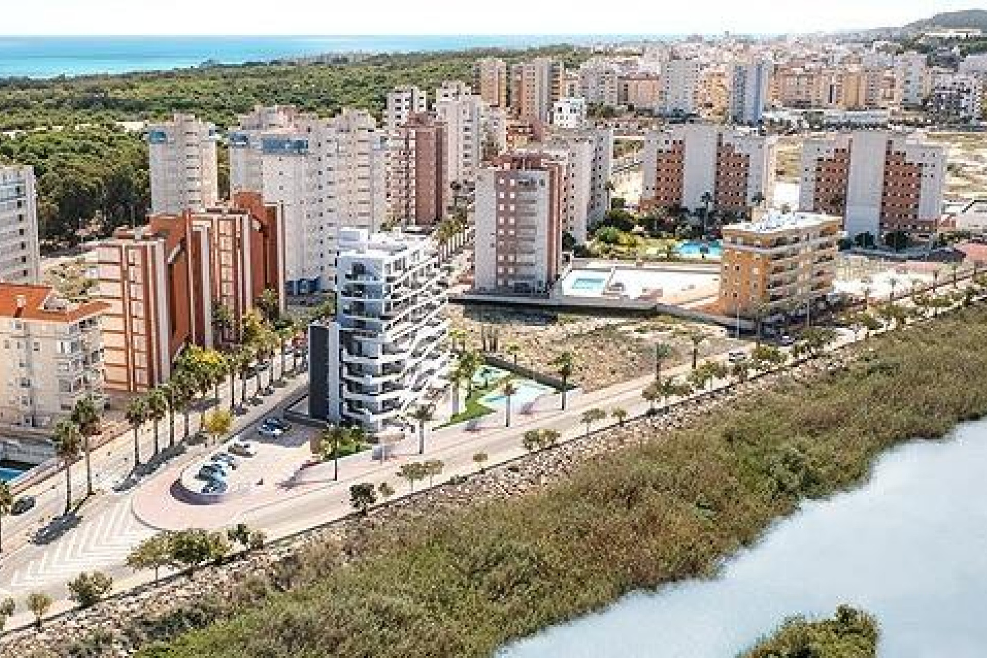 Nowy budynek - Daszek - Guardamar del Segura - Puerto