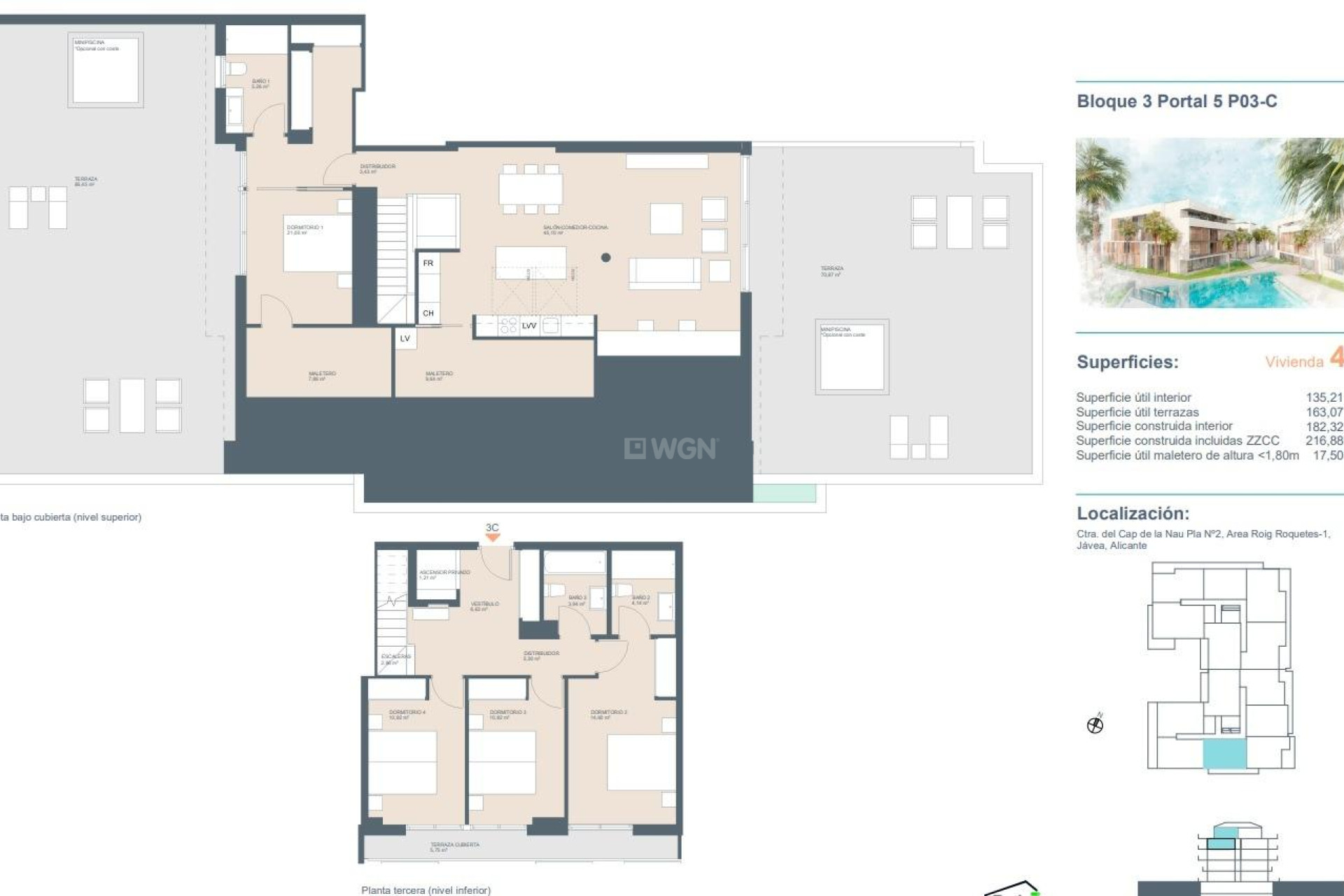 Nowy budynek - Daszek - Jávea Xàbia - centro