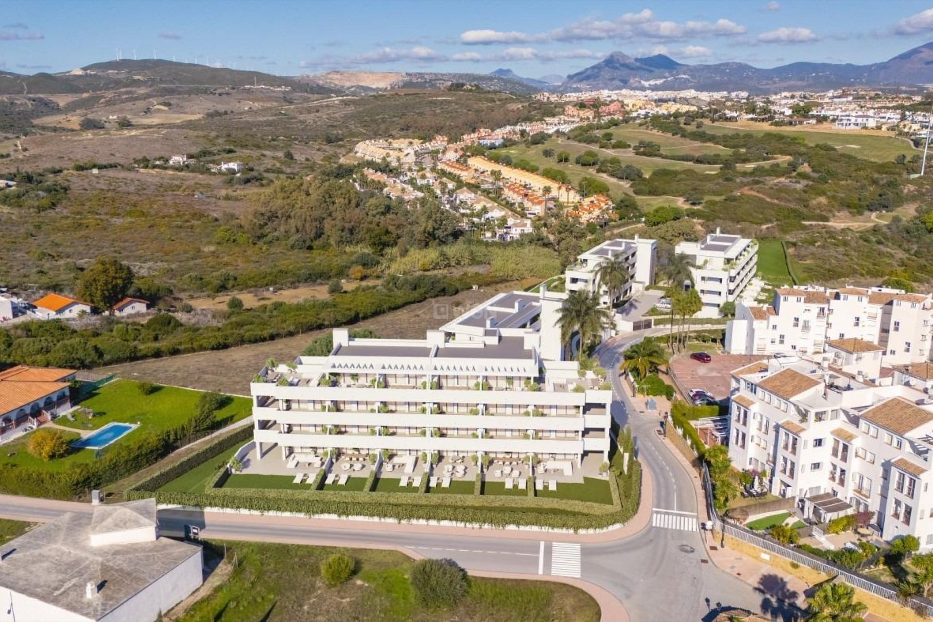 Nowy budynek - Daszek - Manilva - Castillo de la Duquesa