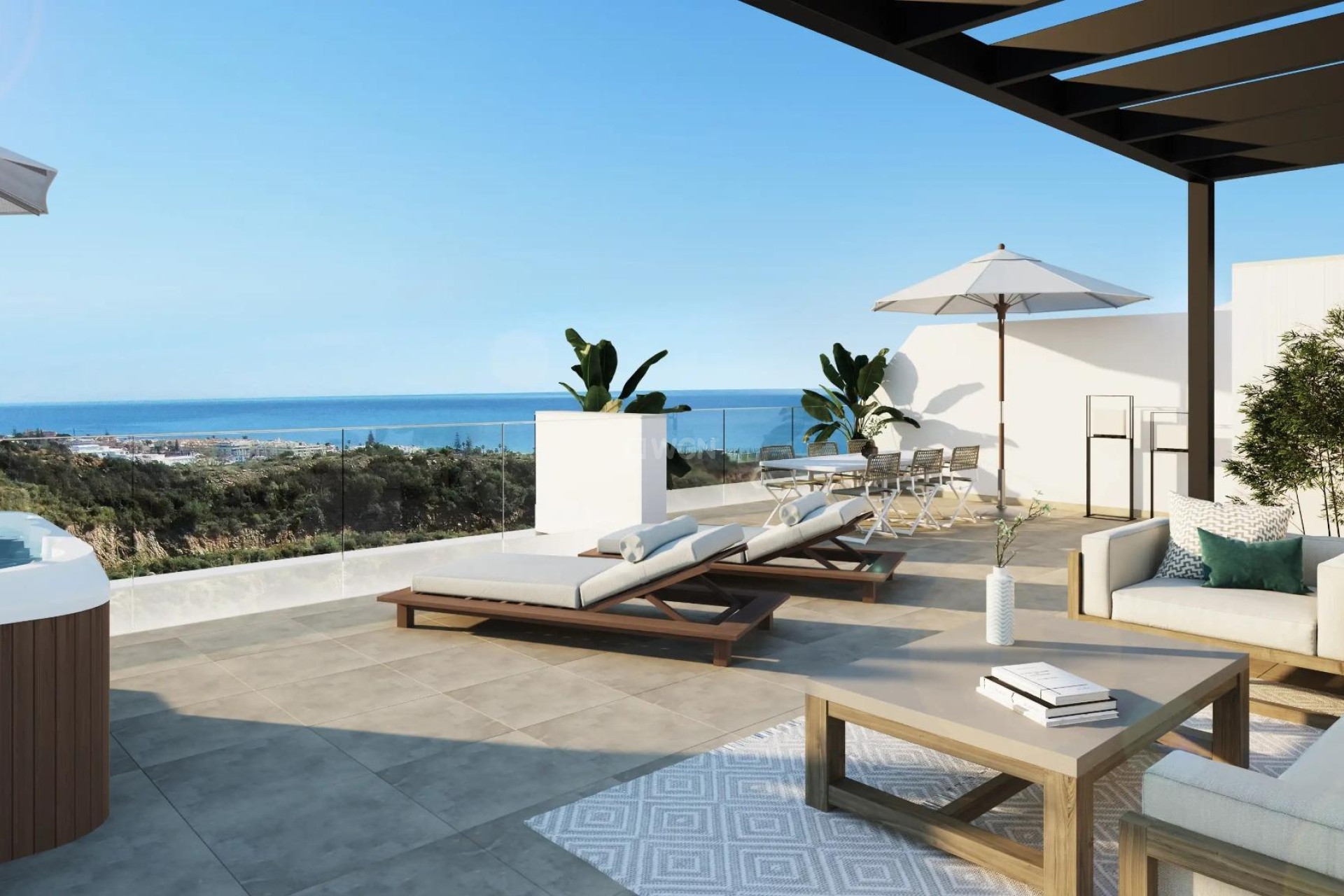 Nowy budynek - Daszek - rincon de la victoria - pueblo