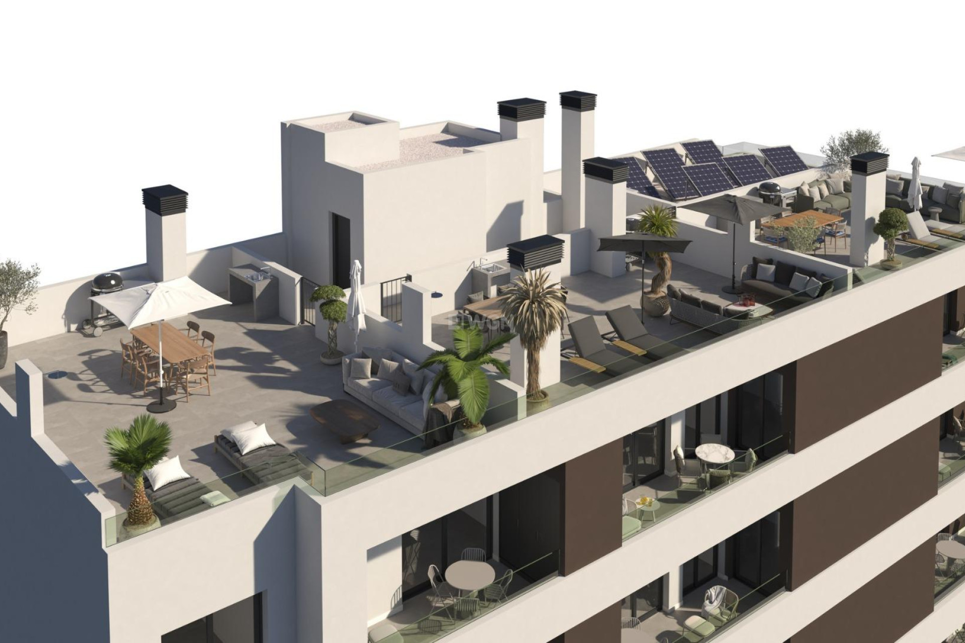 Nowy budynek - Daszek - Santa Pola - pueblo