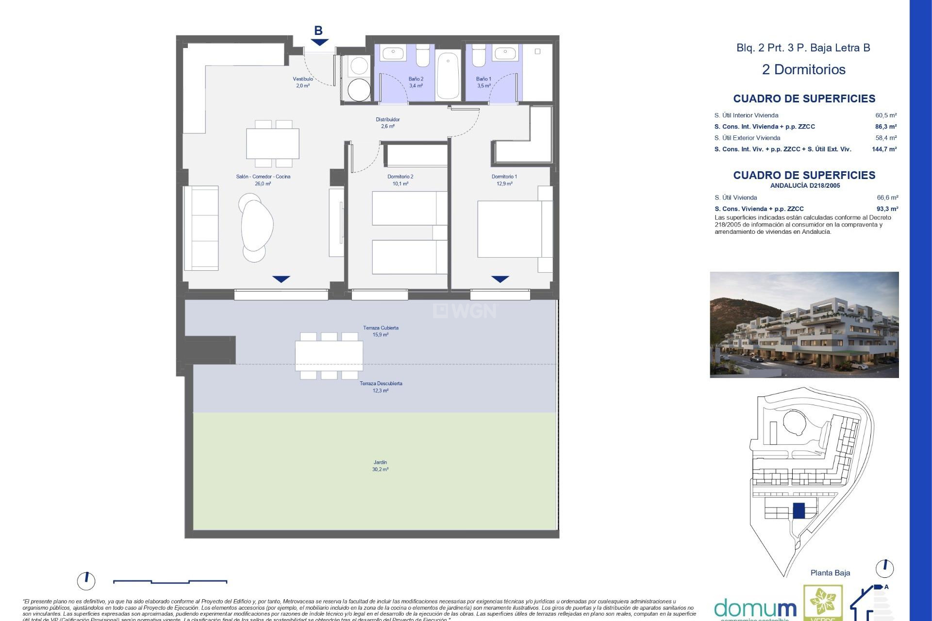 Nowy budynek - Ground floor apartment - Pulpi - Aguilón Golf