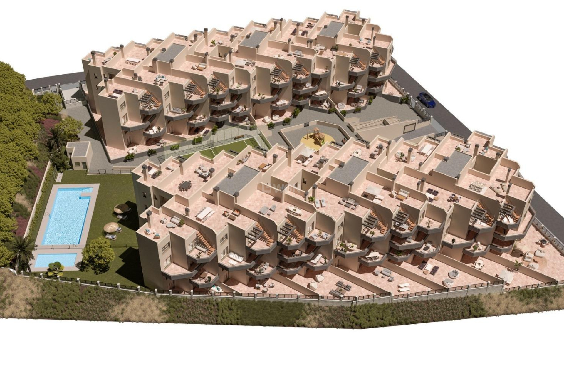 Nowy budynek - Ground floor apartment - Torrox - El Morche