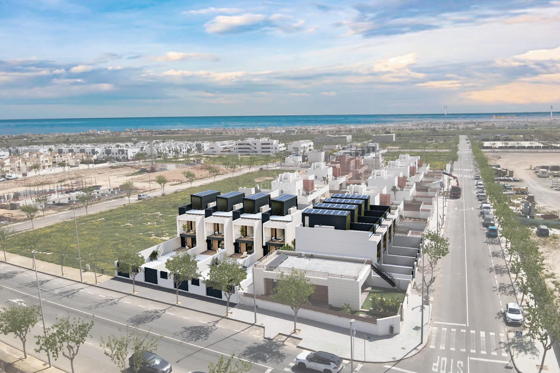 Nowy budynek - Kamienica - Pilar de la Horadada - Lo Monte