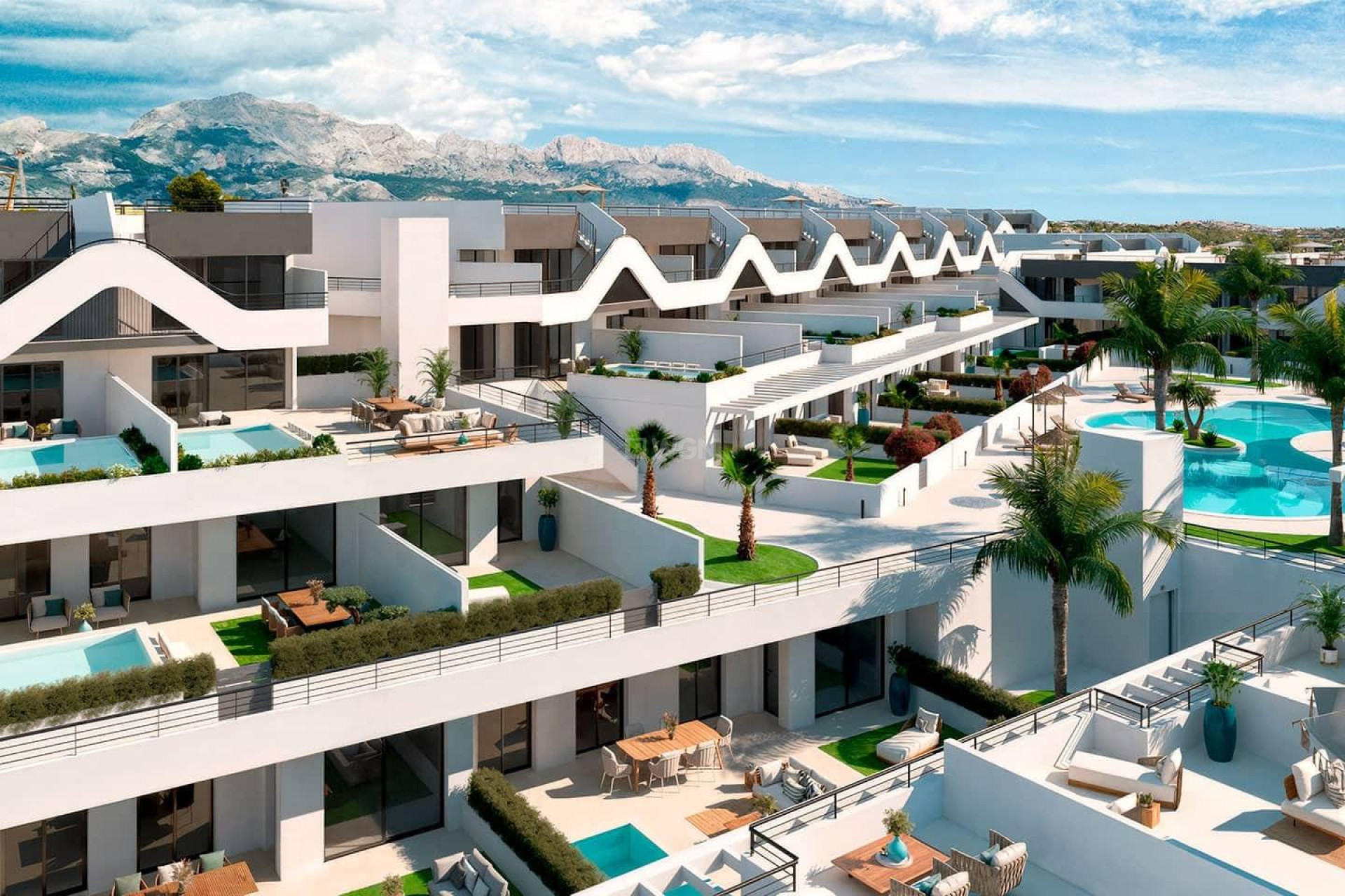 Nowy budynek - Mieszkanie w bloku - Alfas del Pí - Alfaz del Sol