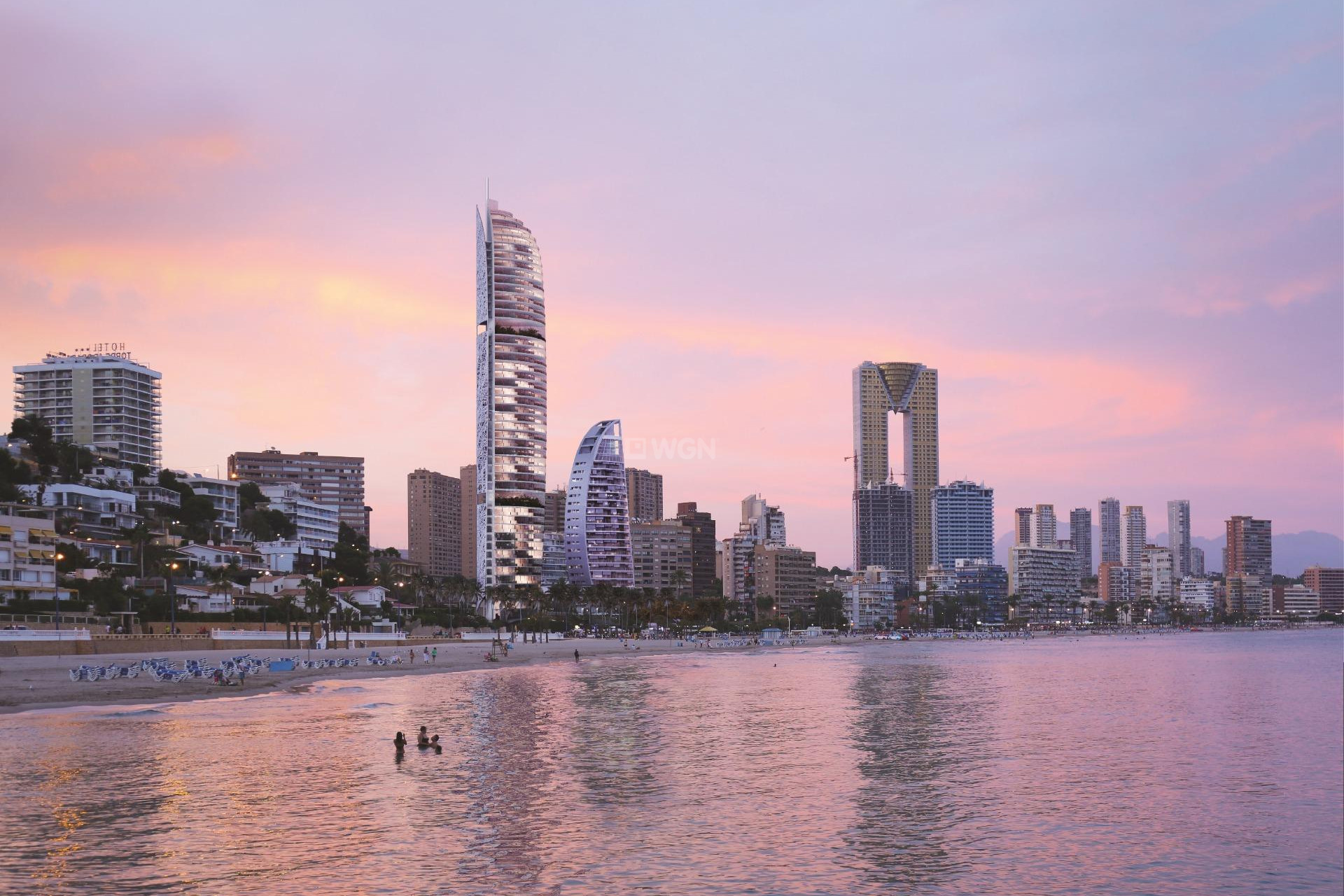 Nowy budynek - Mieszkanie w bloku - Benidorm - Poniente