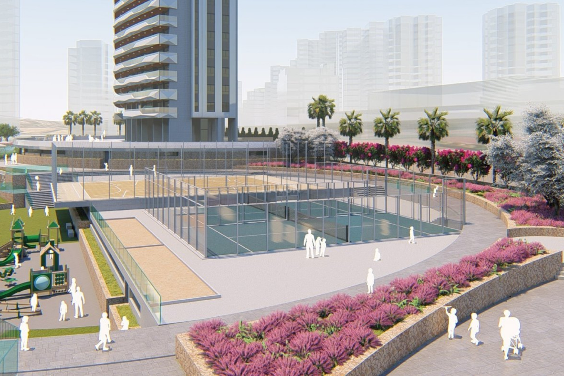 Nowy budynek - Mieszkanie w bloku - Benidorm - Poniente