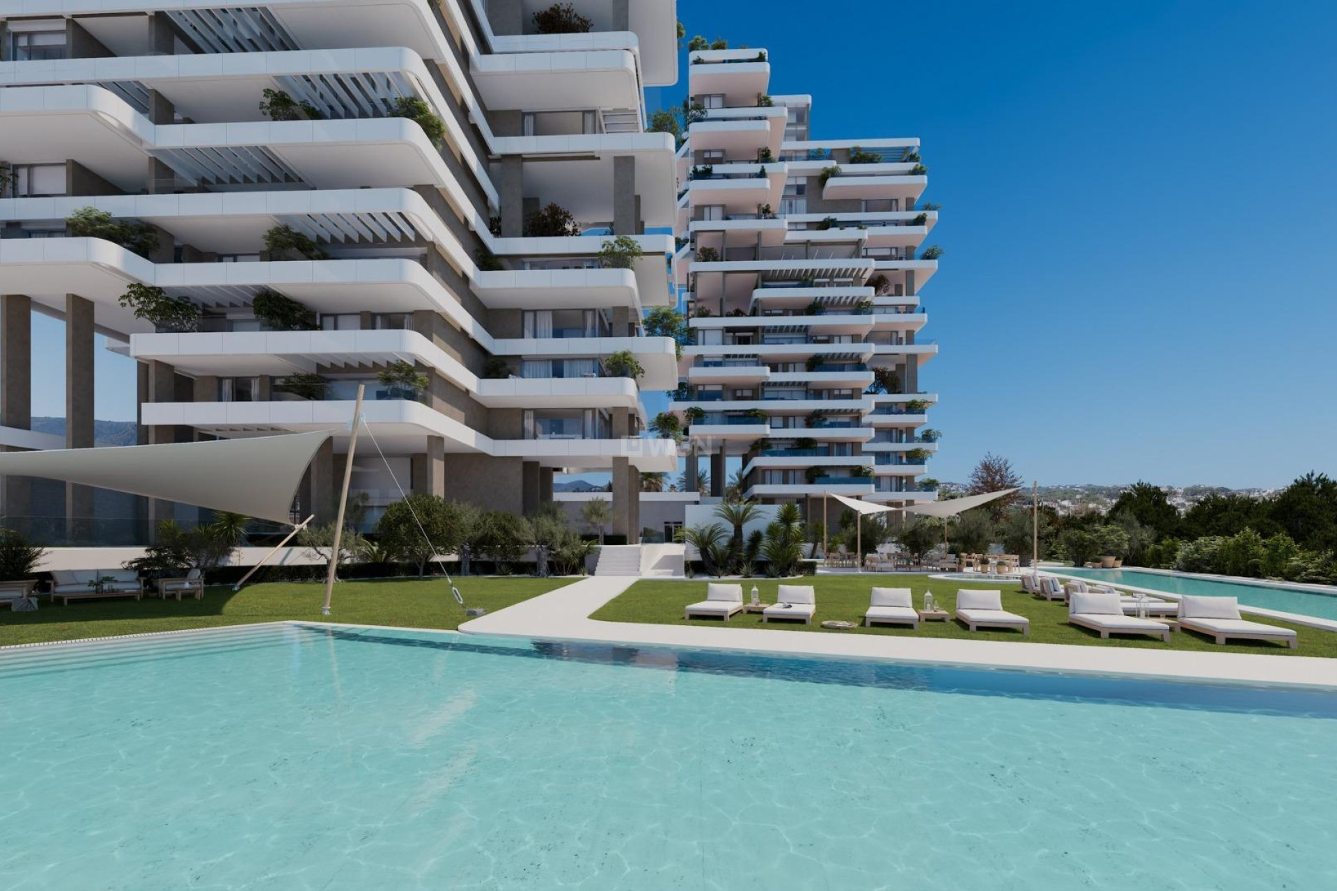 Nowy budynek - Mieszkanie w bloku - Calpe - Marisol Park