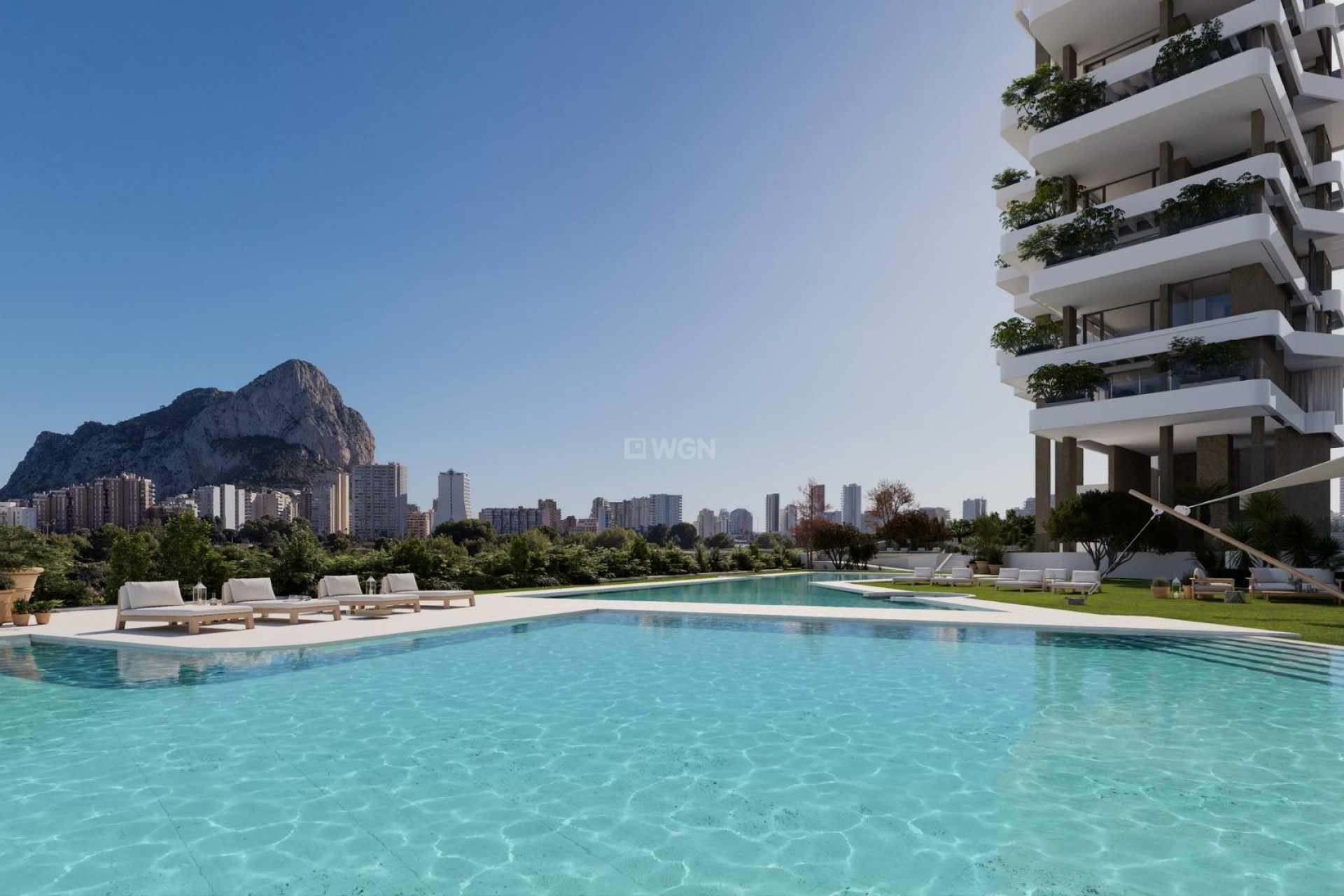 Nowy budynek - Mieszkanie w bloku - Calpe - Marisol Park