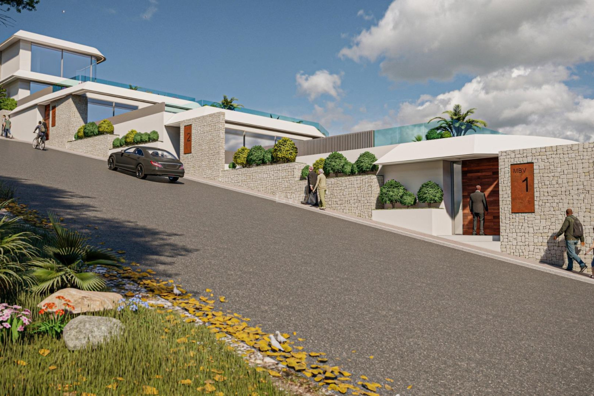 Nowy budynek - Mieszkanie w bloku - Calpe - Mascarat