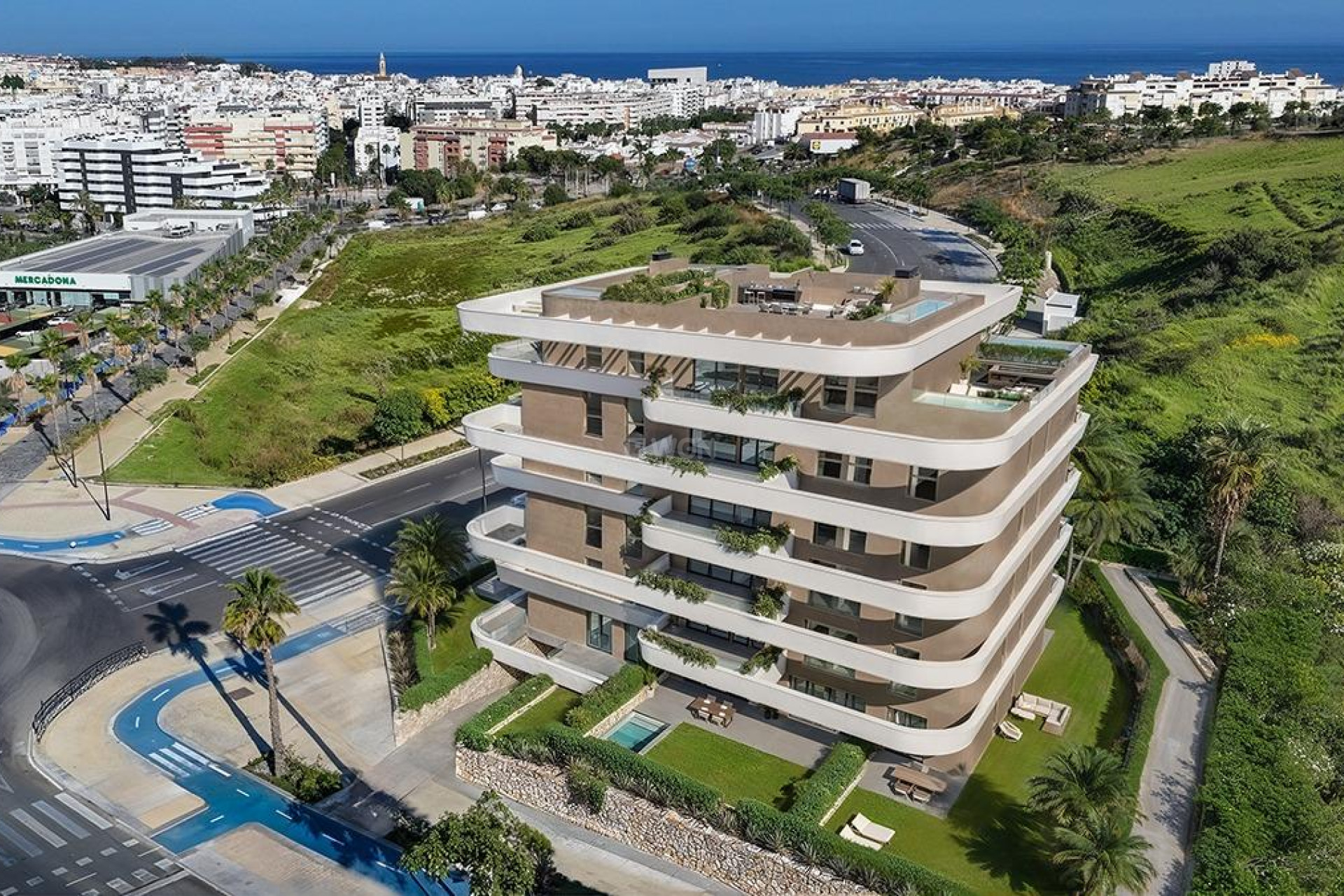 Nowy budynek - Mieszkanie w bloku - Estepona - Las Mesas