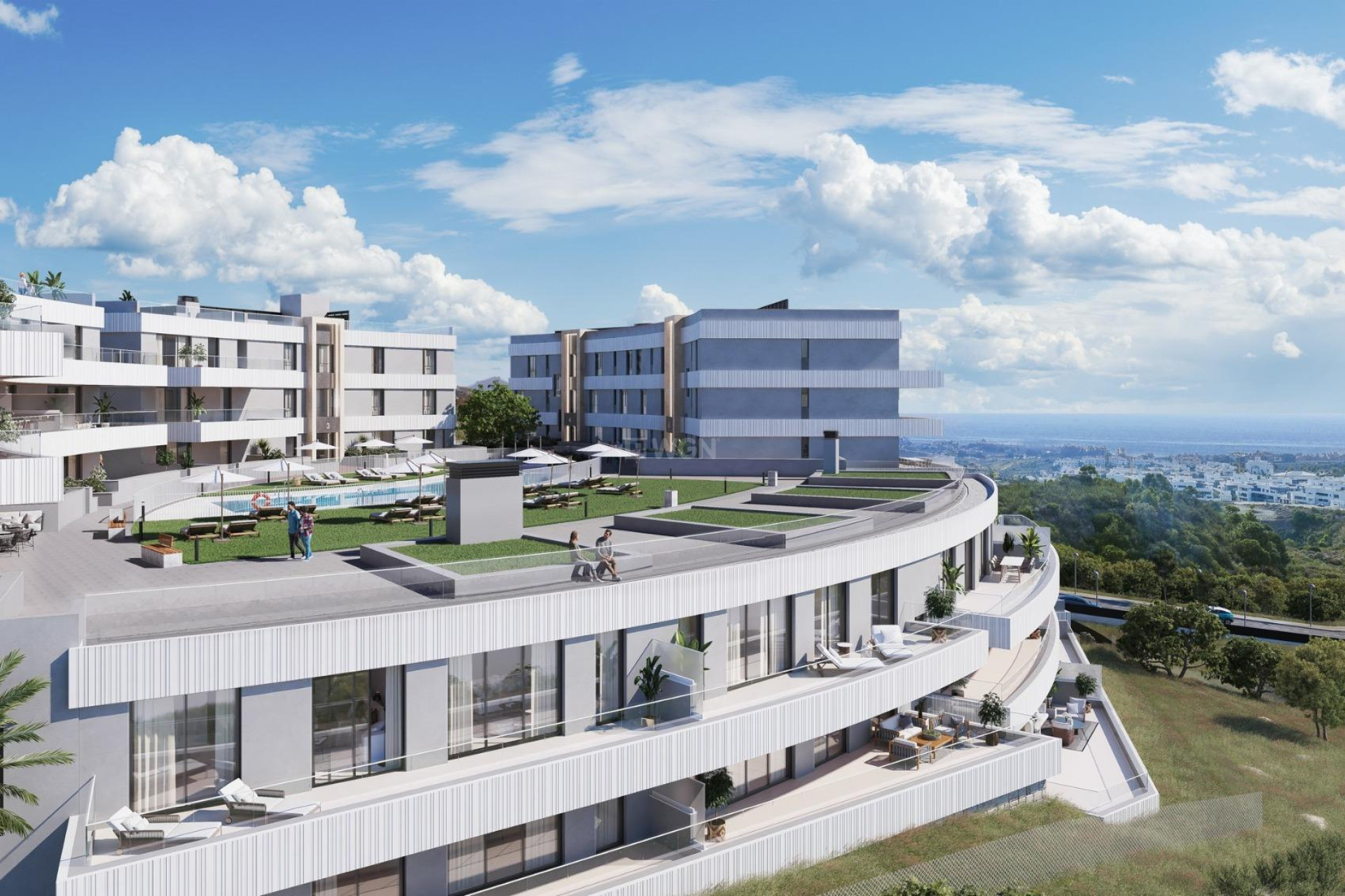 Nowy budynek - Mieszkanie w bloku - Estepona - Parque Selwo