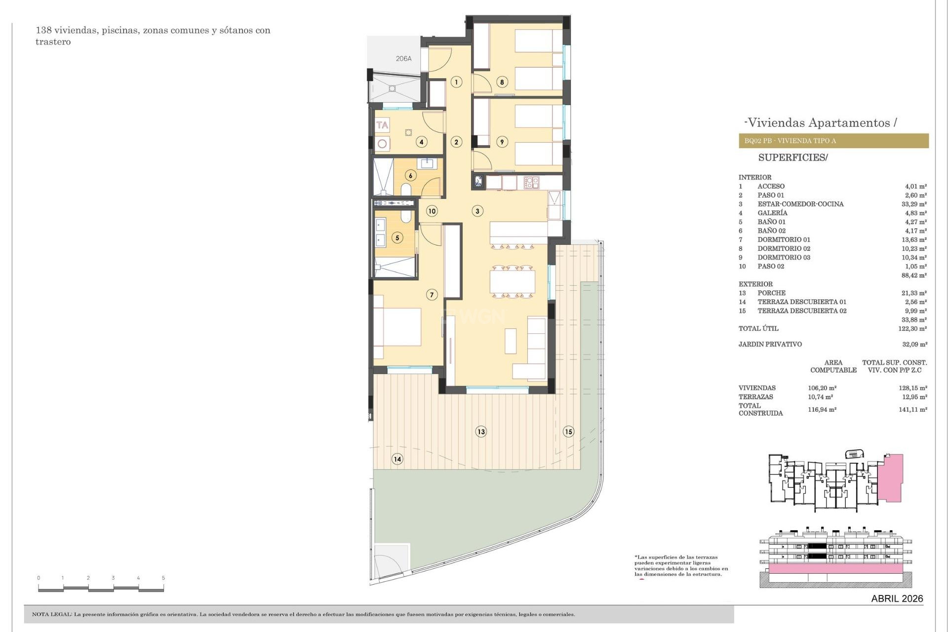 Nowy budynek - Mieszkanie w bloku - Finestrat - Campana Garden