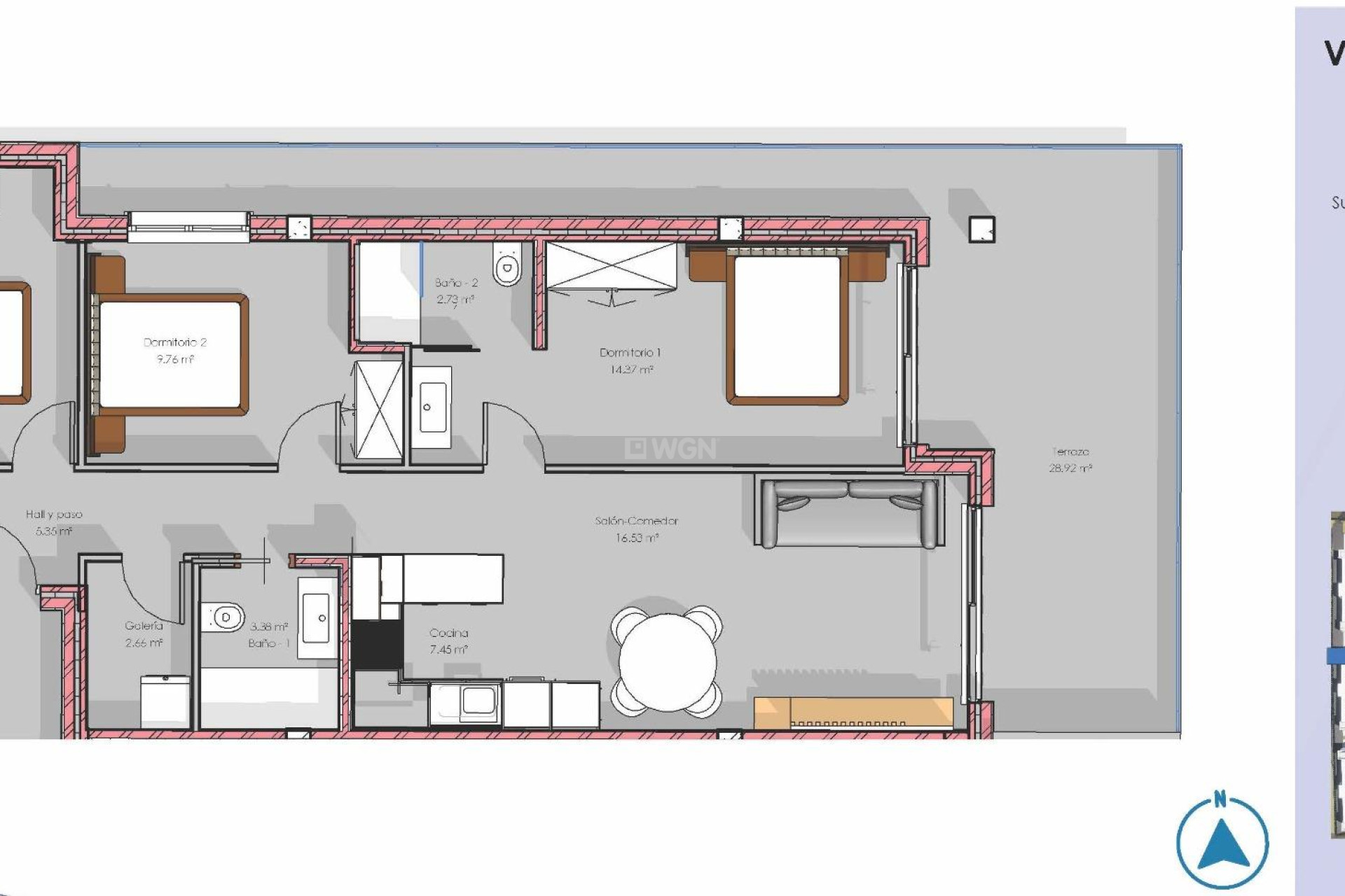 Nowy budynek - Mieszkanie w bloku - Guardamar del Segura - El Raso