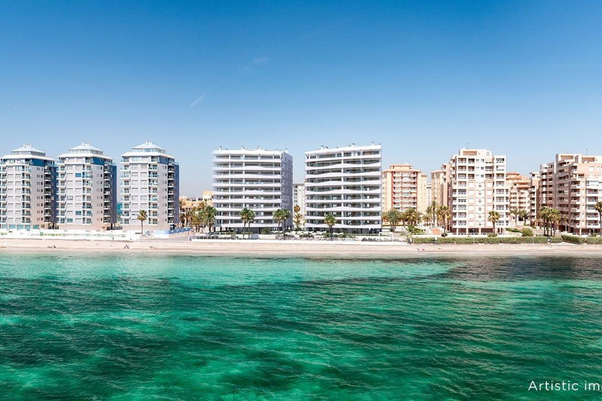 Nowy budynek - Mieszkanie w bloku - La Manga del Mar Menor - 1ª Linea Del Mar Mediterraneo