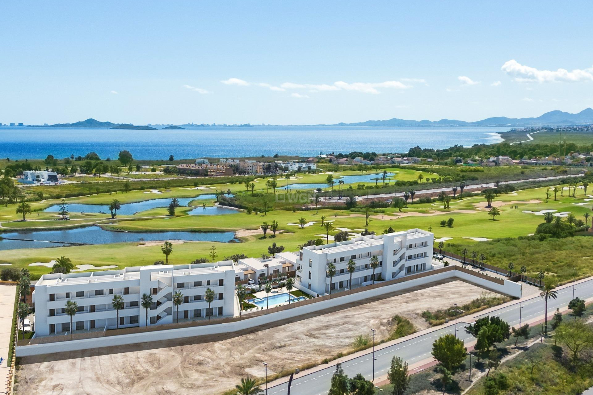 Nowy budynek - Mieszkanie w bloku - Los Alcázares - Serena Golf