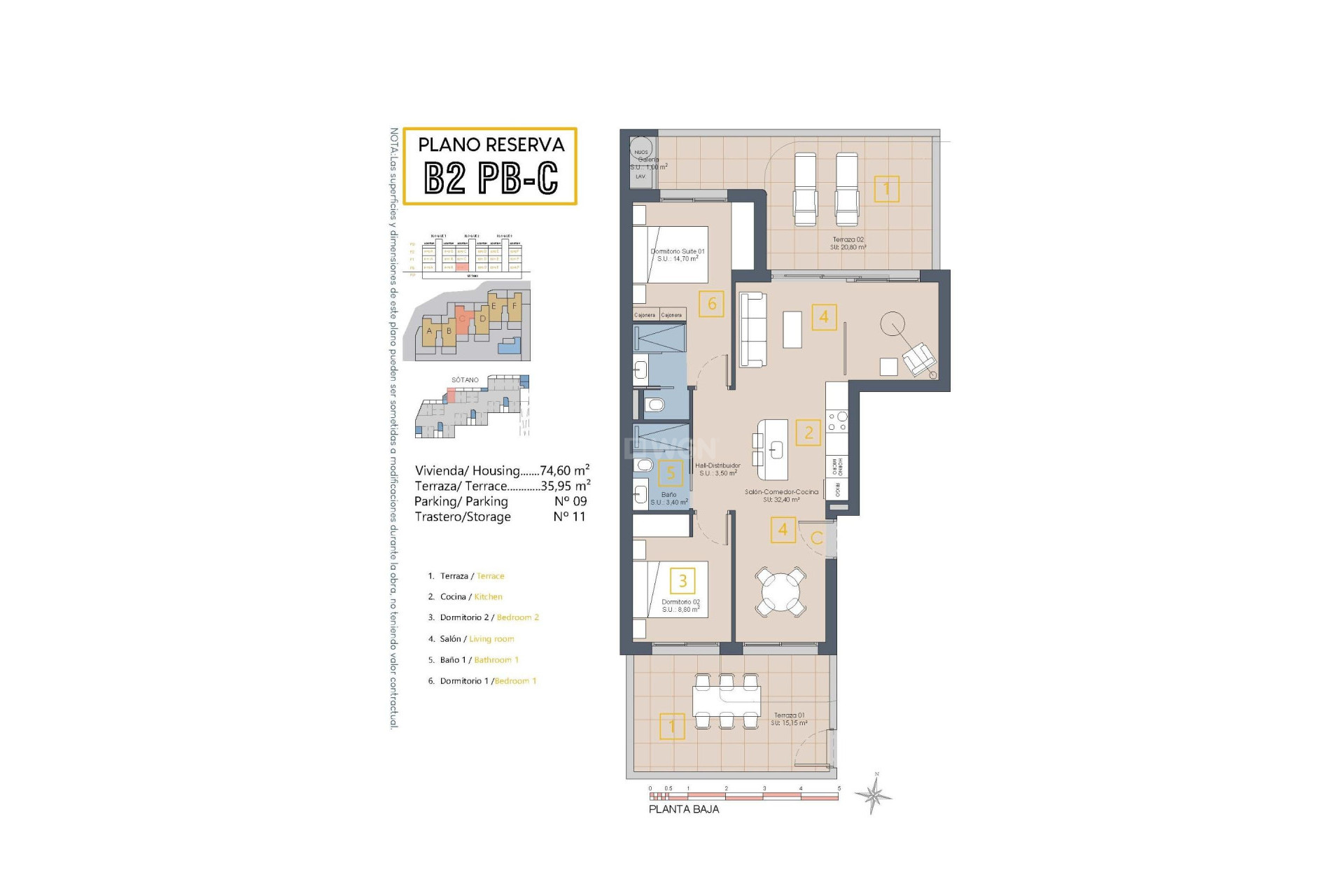 Nowy budynek - Mieszkanie w bloku - Los Alcázares - Serena Golf
