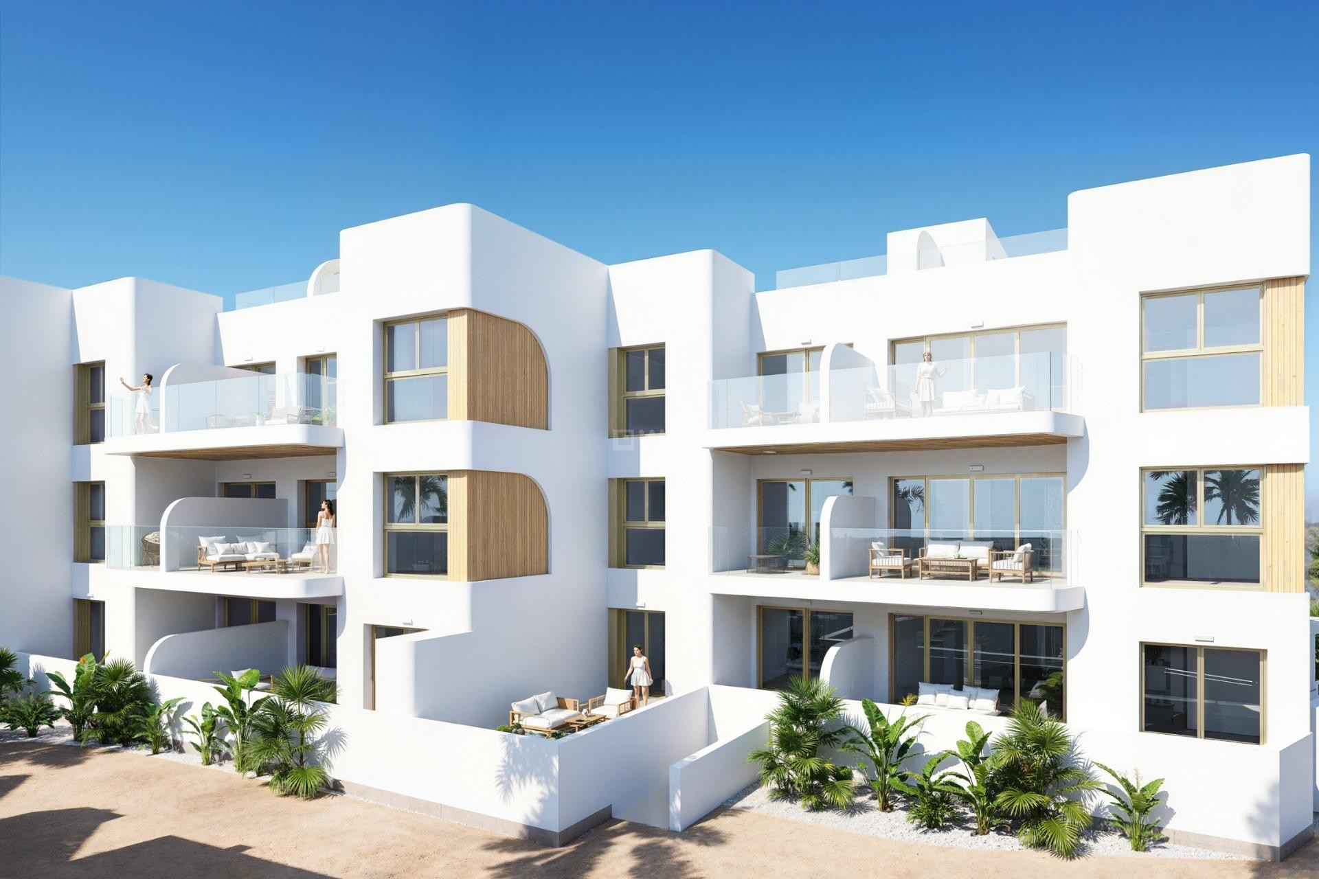 Nowy budynek - Mieszkanie w bloku - Los Alcázares - Serena Golf