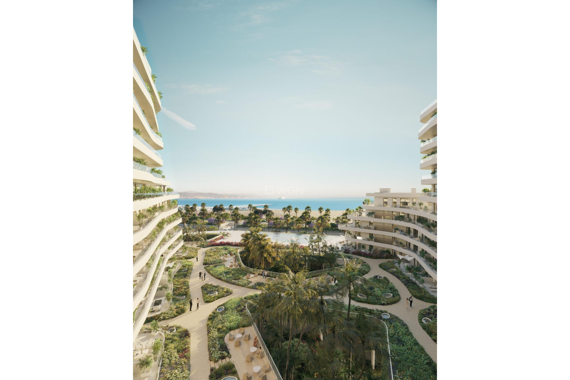 Nowy budynek - Mieszkanie w bloku - Málaga - Playa de Sacaba