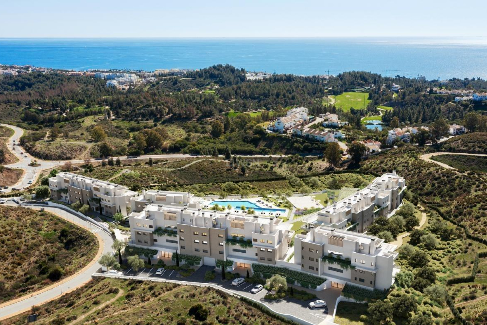 Nowy budynek - Mieszkanie w bloku - Mijas - Hipódromo Costa del Sol