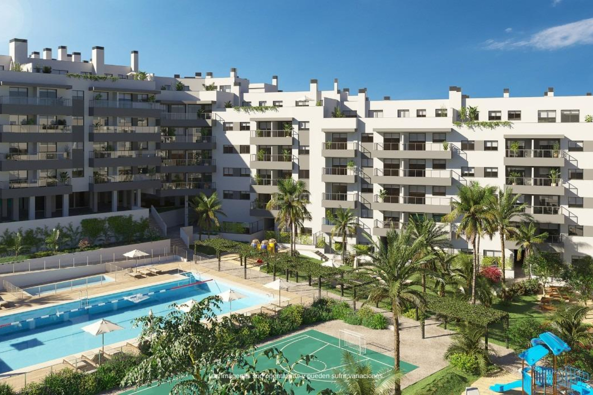 Nowy budynek - Mieszkanie w bloku - Mijas - Las Lagunas