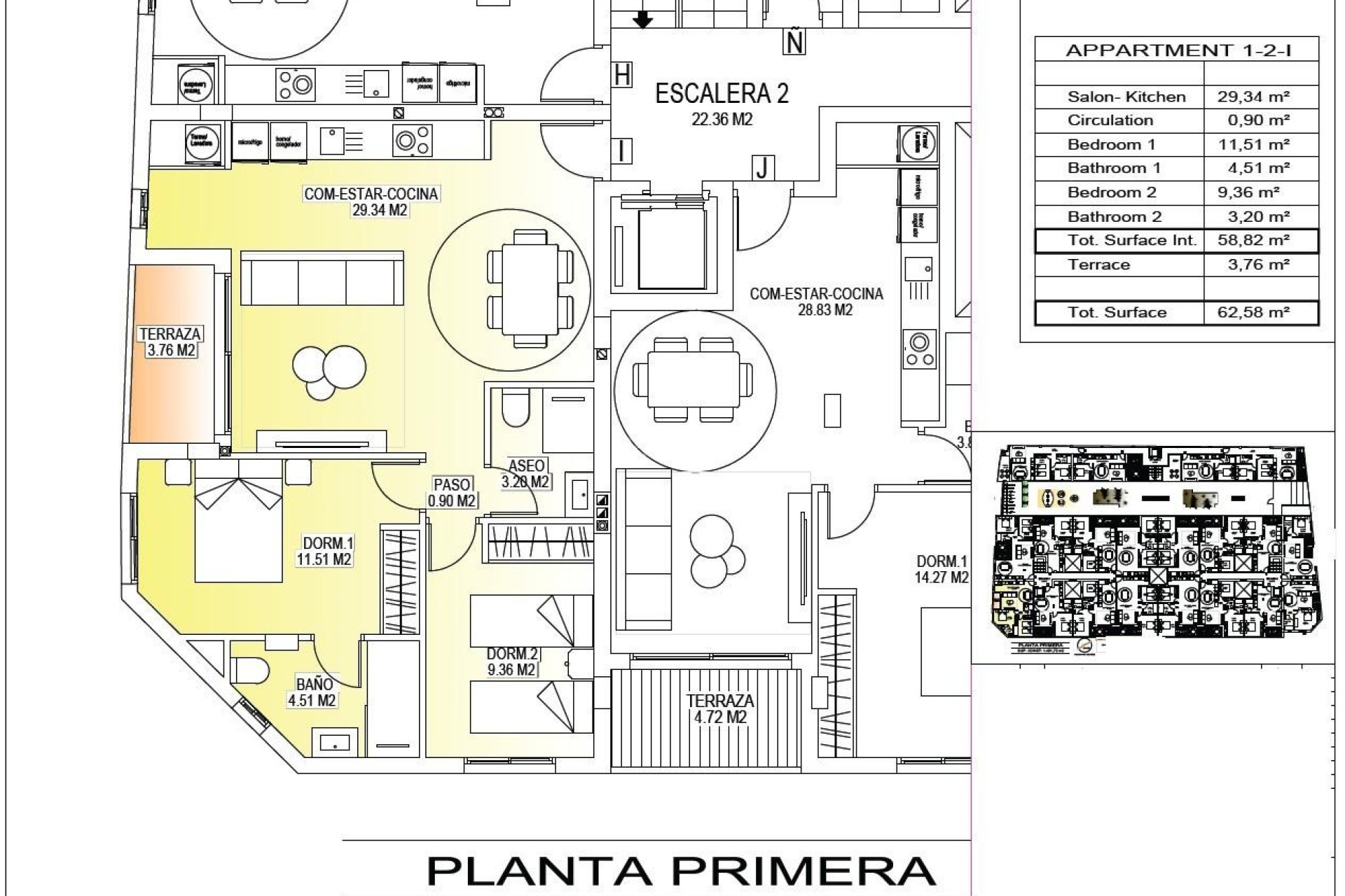 Nowy budynek - Mieszkanie w bloku - San Miguel de Salinas - Pueblo
