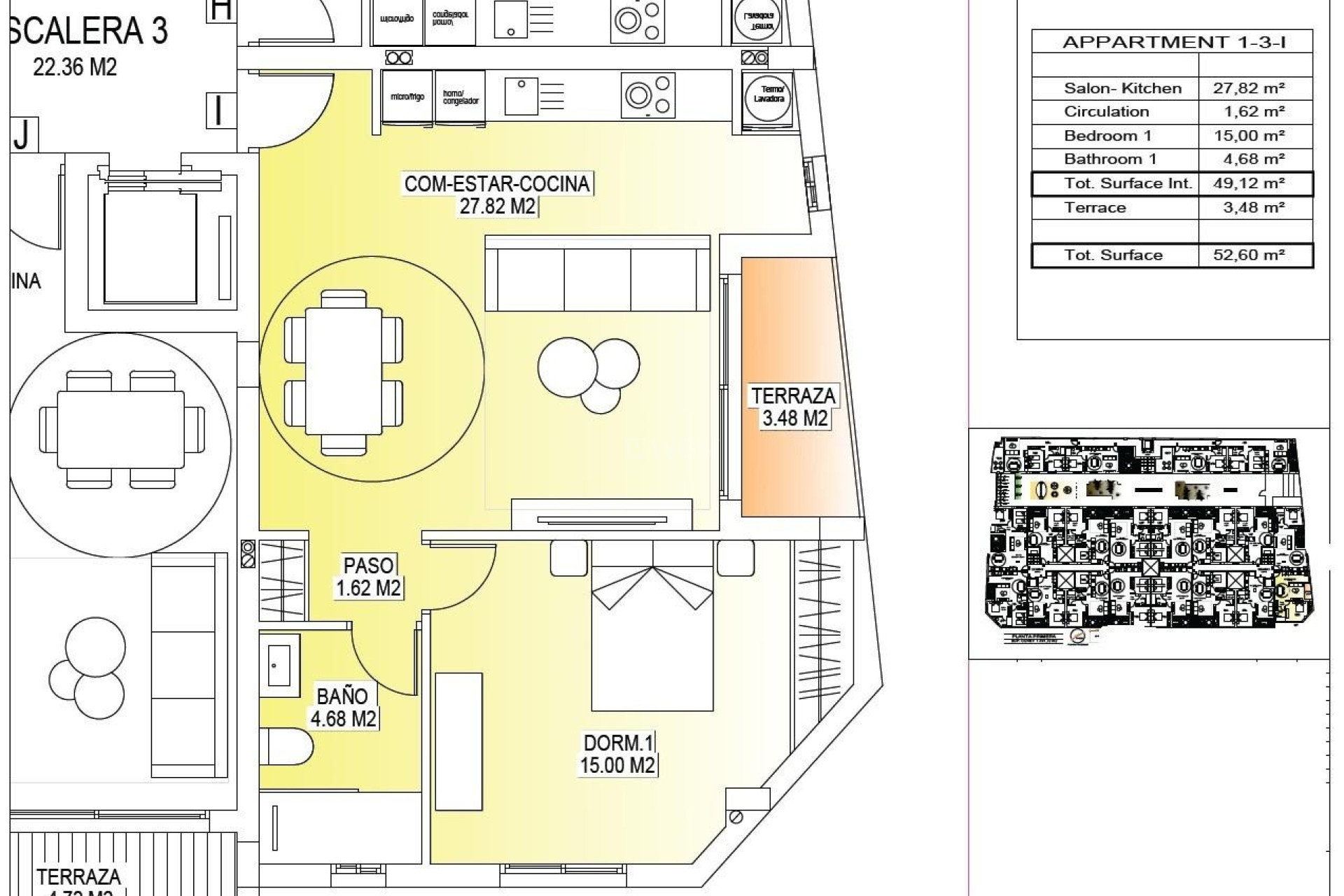 Nowy budynek - Mieszkanie w bloku - San Miguel de Salinas - Pueblo