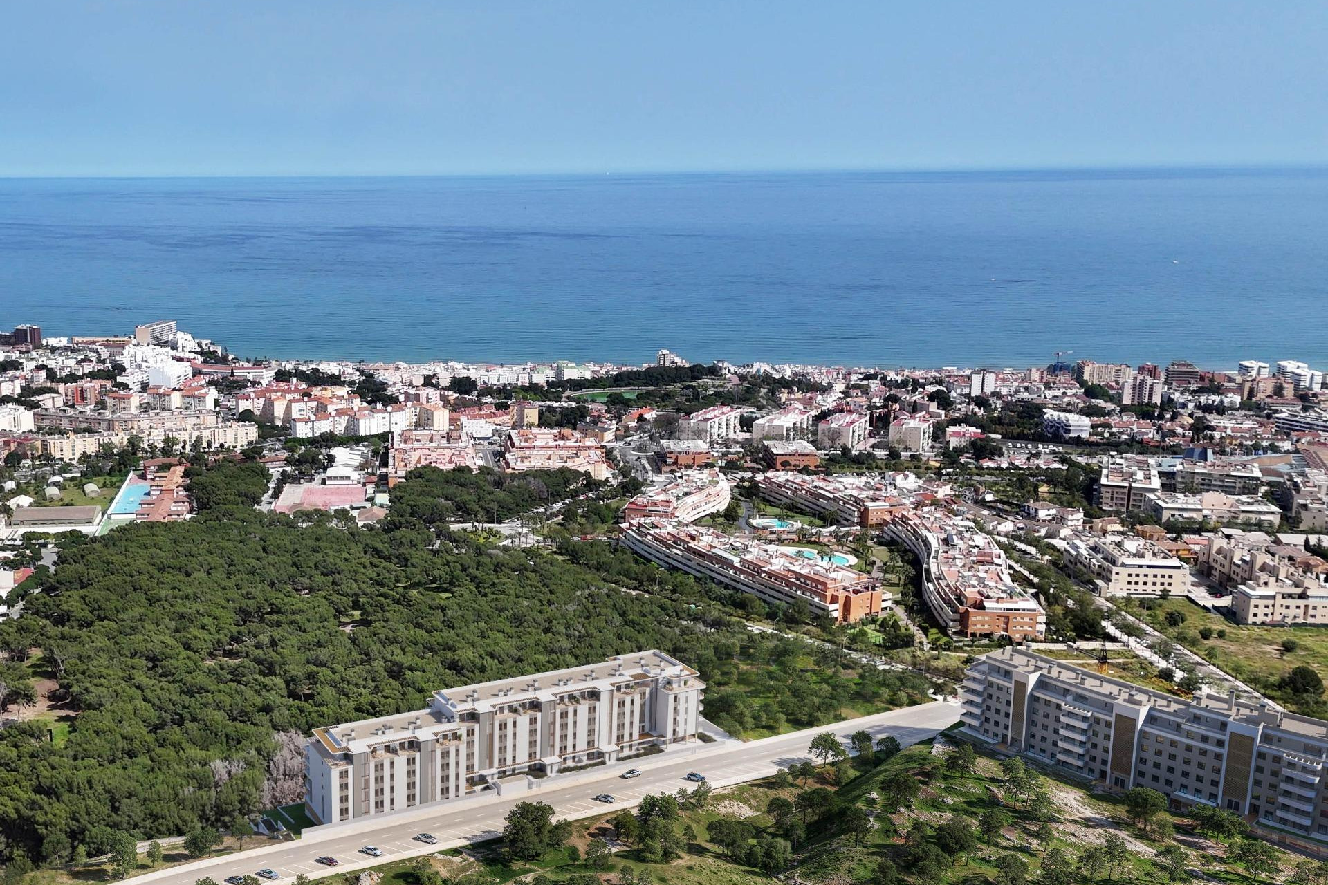 Nowy budynek - Mieszkanie w bloku - Torremolinos - Recinto Ferial