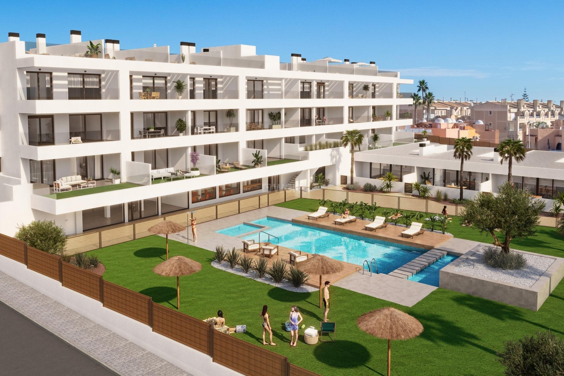 Nowy budynek - Mieszkanie w bloku - Torrevieja - Los Frutales