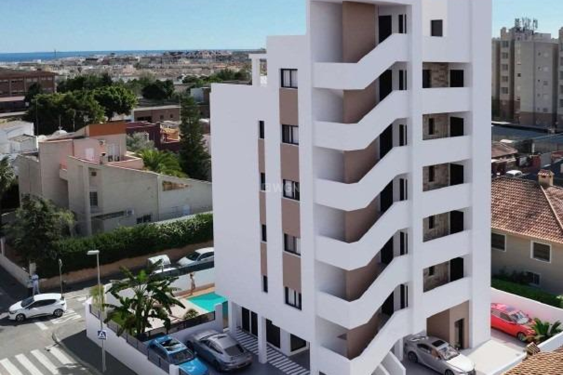Nowy budynek - Mieszkanie w bloku - Torrevieja - Nueva Torrevieja