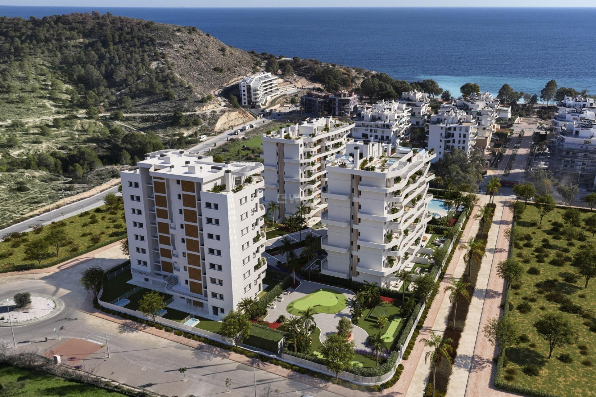 Nowy budynek - Mieszkanie w bloku - Villajoyosa - Playa del Torres