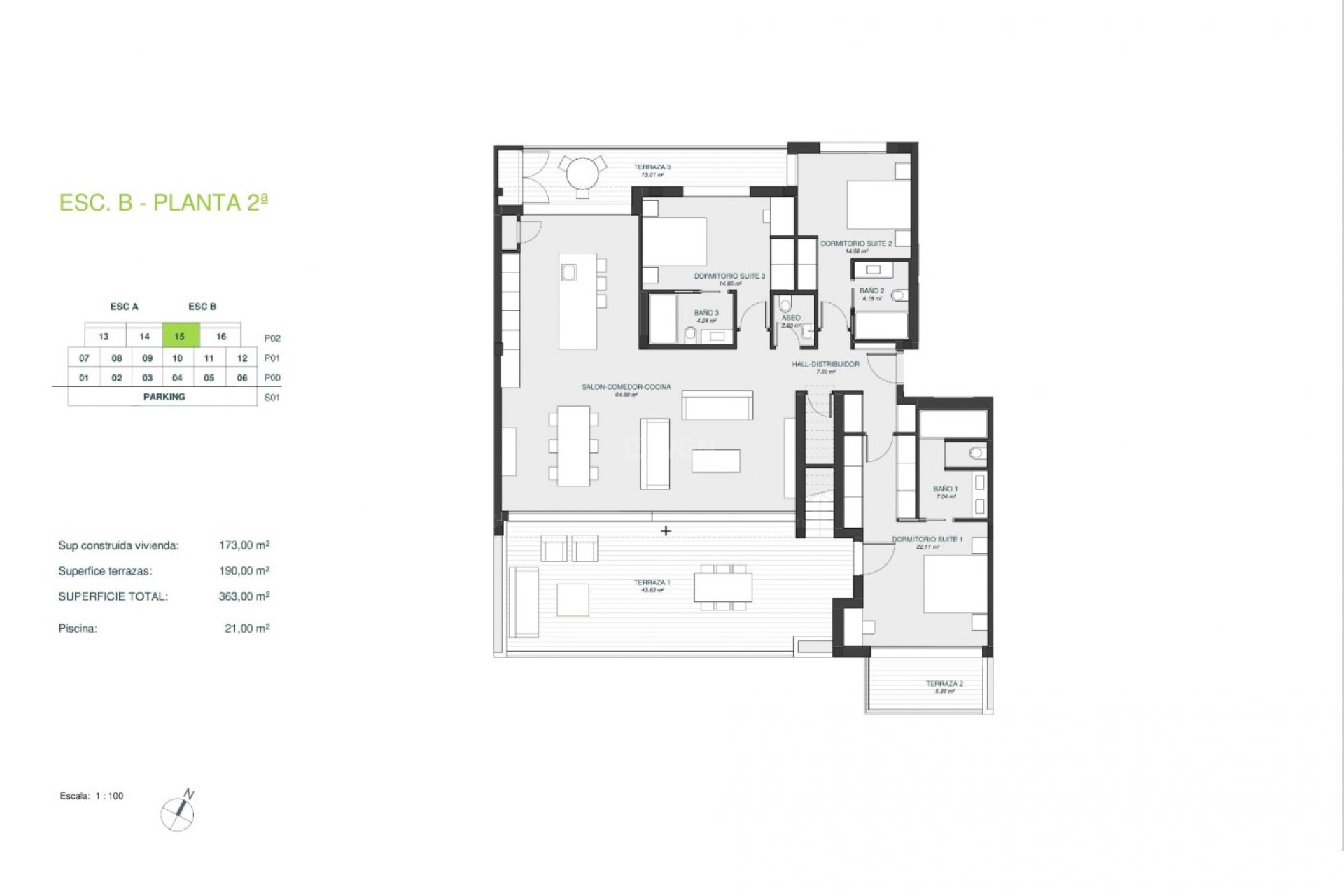 Nowy budynek - Penthouse Penthouse - Orihuela - Las Colinas Golf