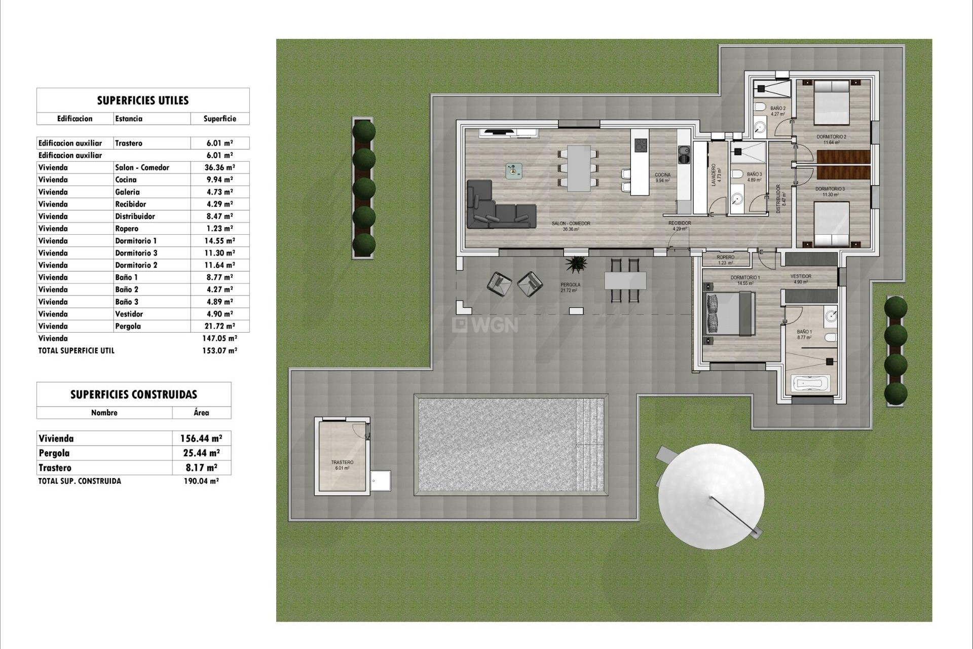 Nowy budynek - Villa - Aspe - Poligono 19