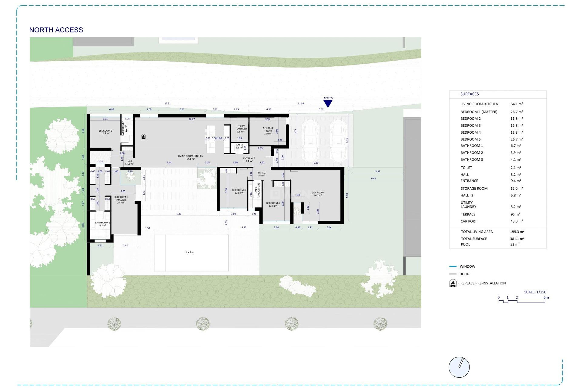 Nowy budynek - Villa - Banos y Mendigo - Altaona Golf