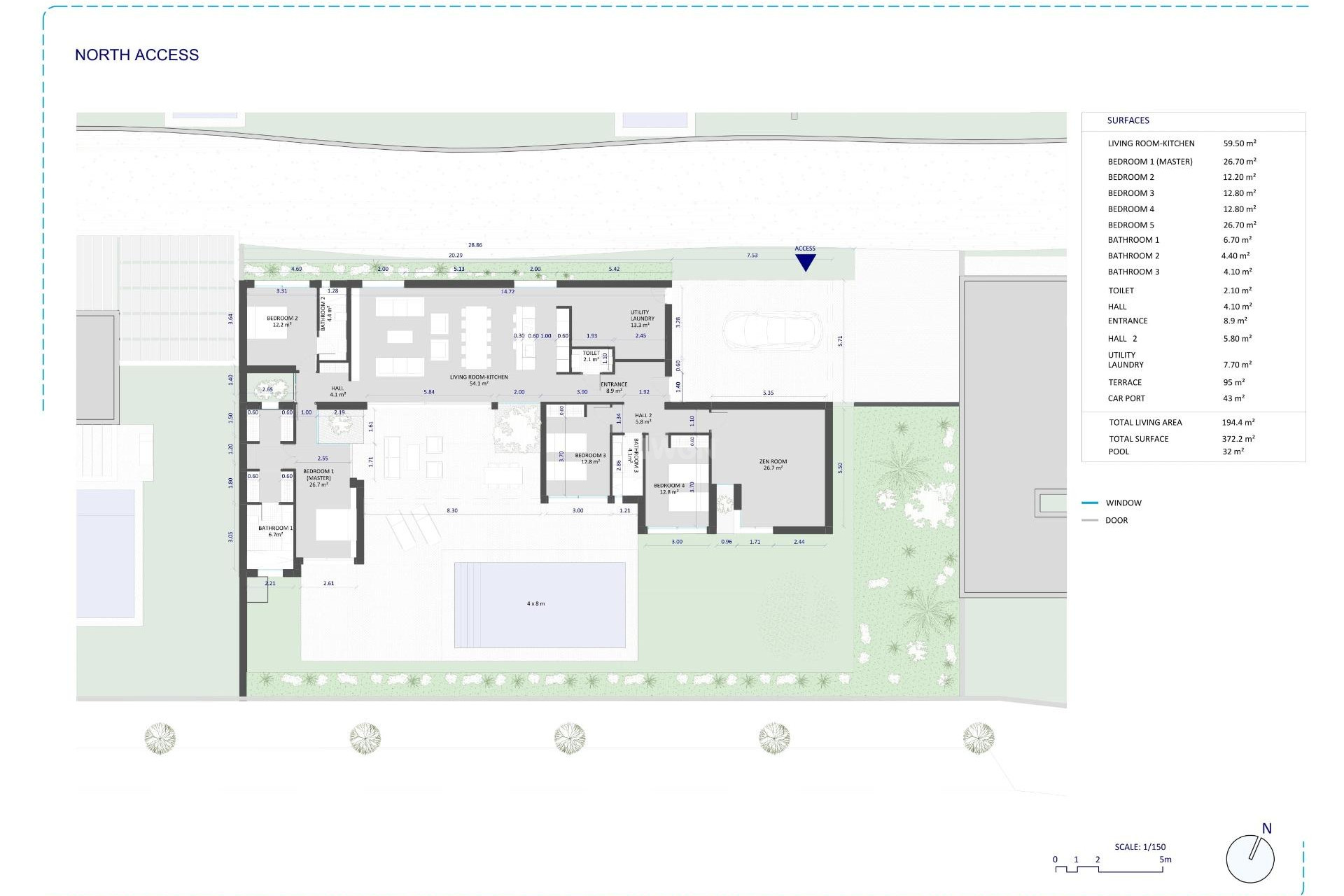 Nowy budynek - Villa - Banos y Mendigo - Altaona Golf