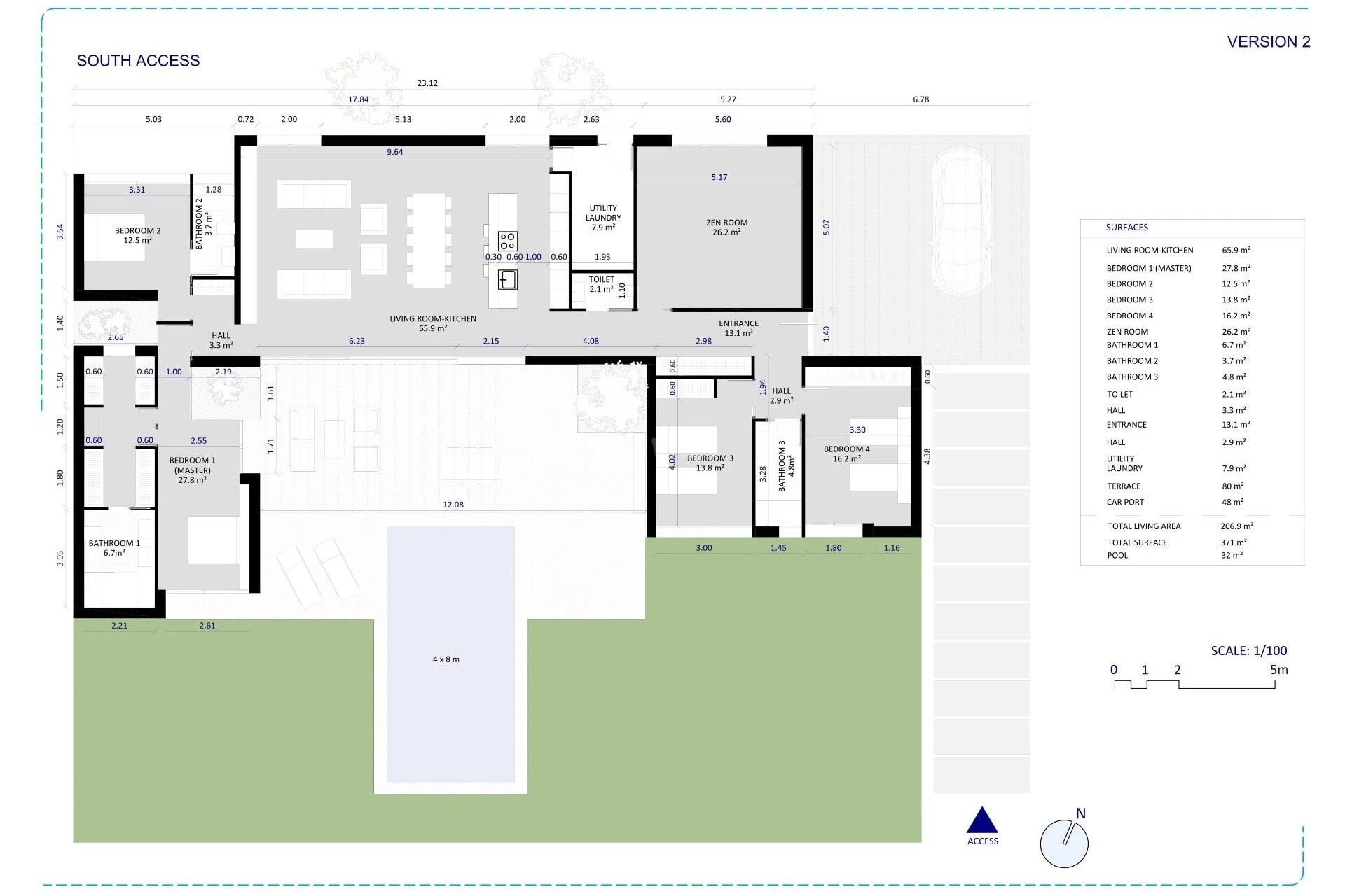 Nowy budynek - Villa - Banos y Mendigo - Altaona Golf