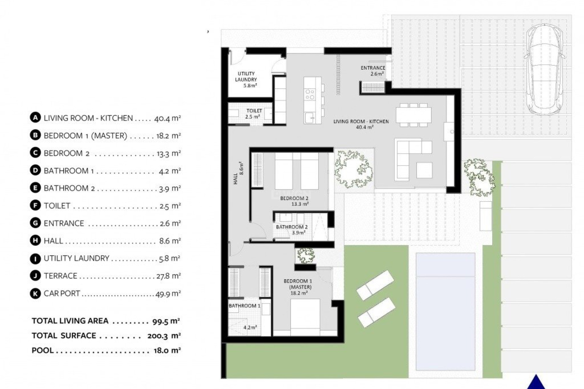 Nowy budynek - Villa - Banos y Mendigo - Altaona Golf