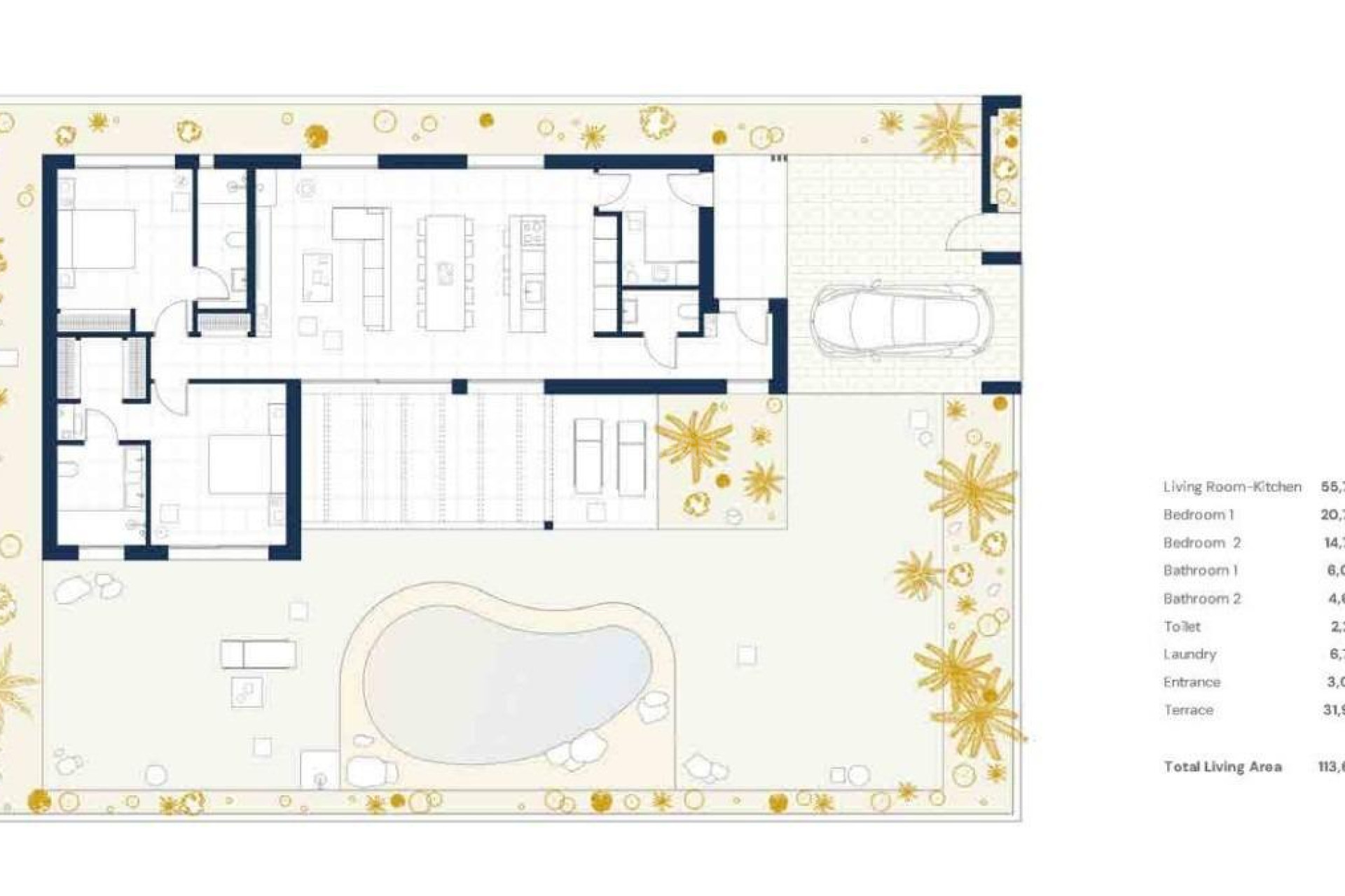 Nowy budynek - Villa - Banos y Mendigo - Altaona Golf