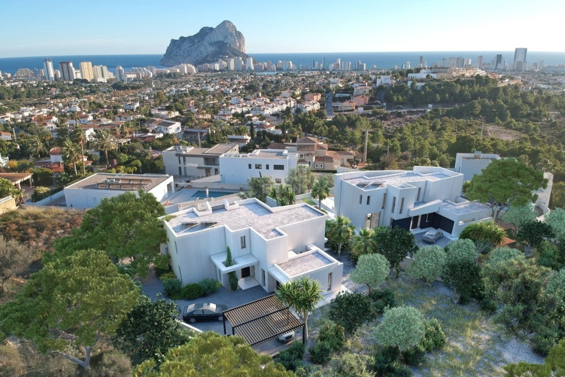 Nowy budynek - Villa - Calpe - Cometa III